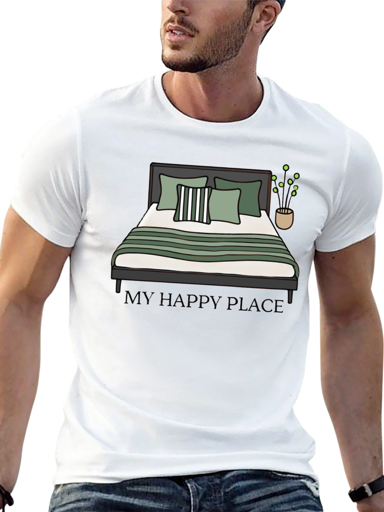 My Happy Place Graphic Tee - Relaxed Comfort