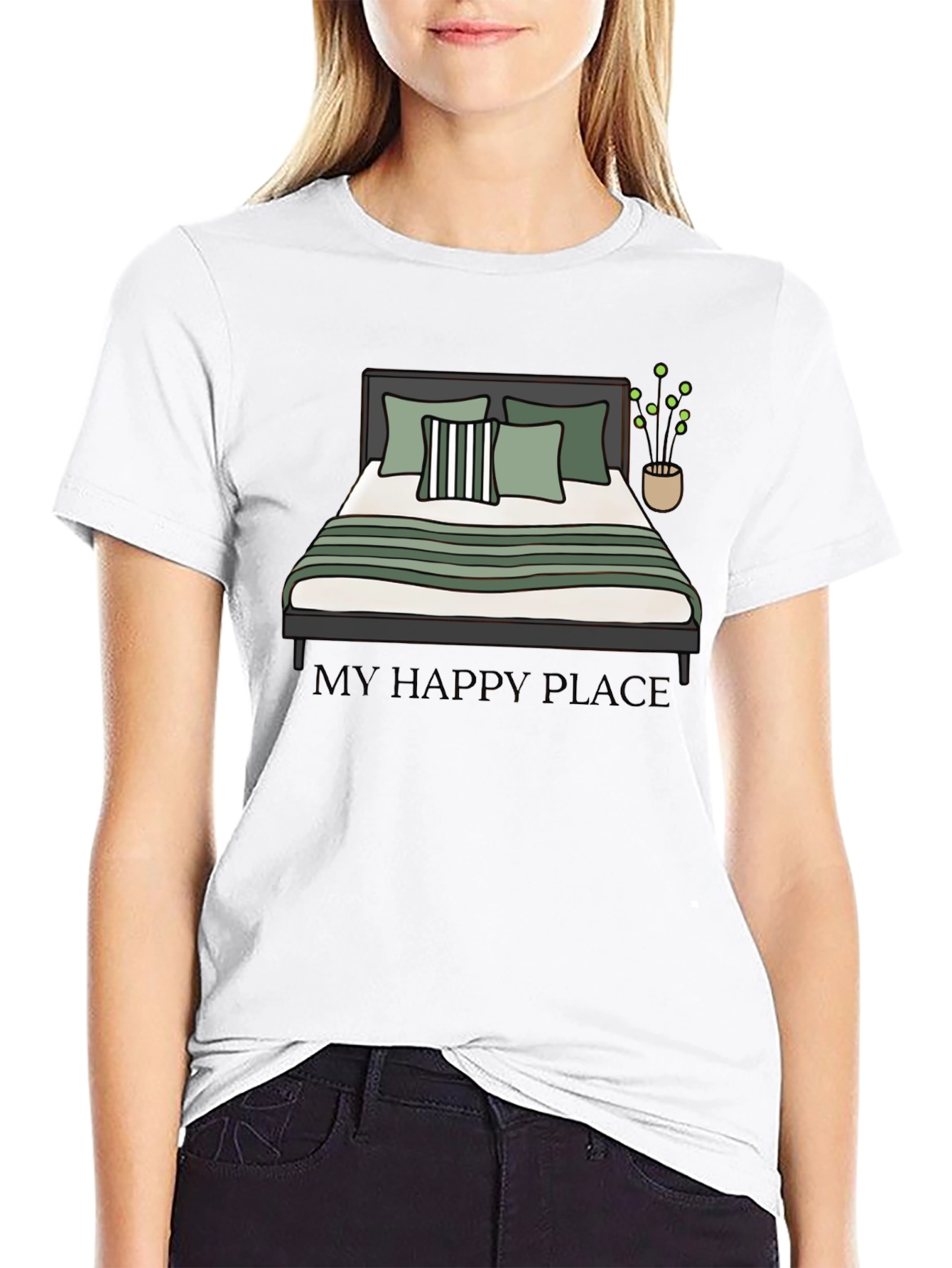My Happy Place Graphic Tee - Relaxed Comfort