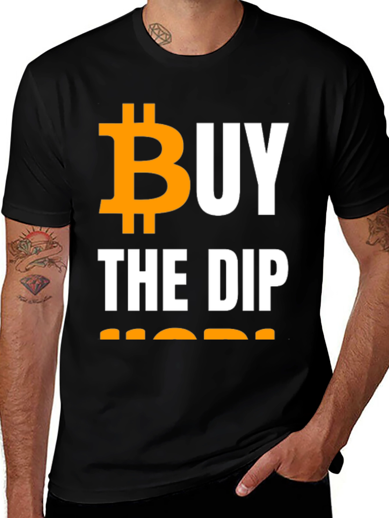 Buy the Dip Bitcoin Crypto T-Shirt