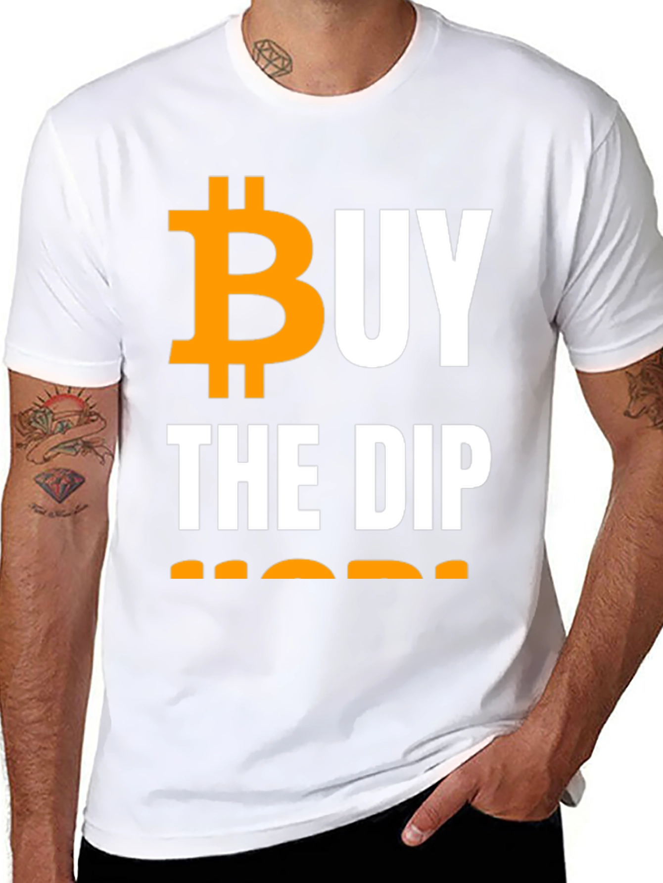 Buy the Dip Bitcoin Crypto T-Shirt