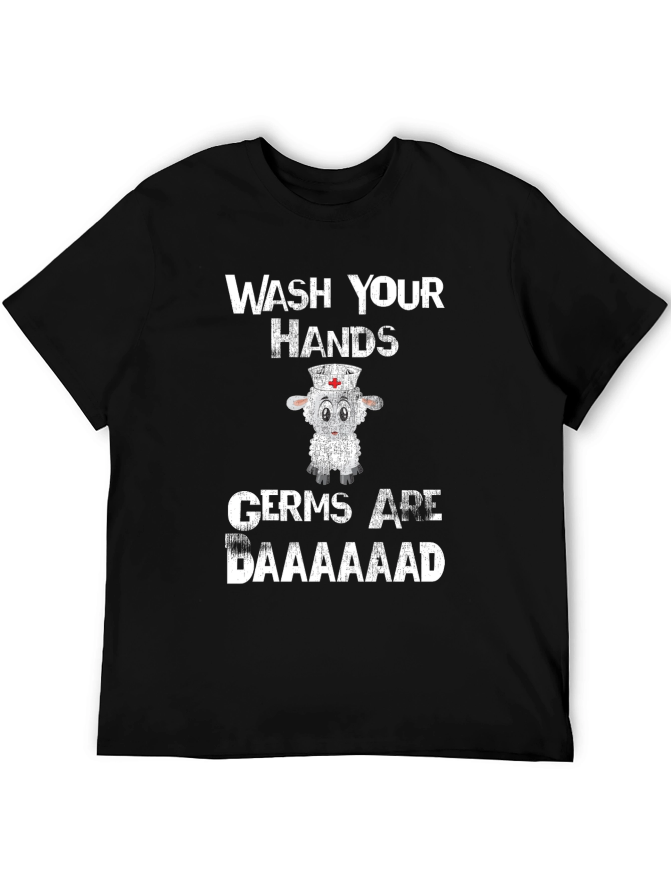 Wash Your Hands Nurse Sheep T-Shirt