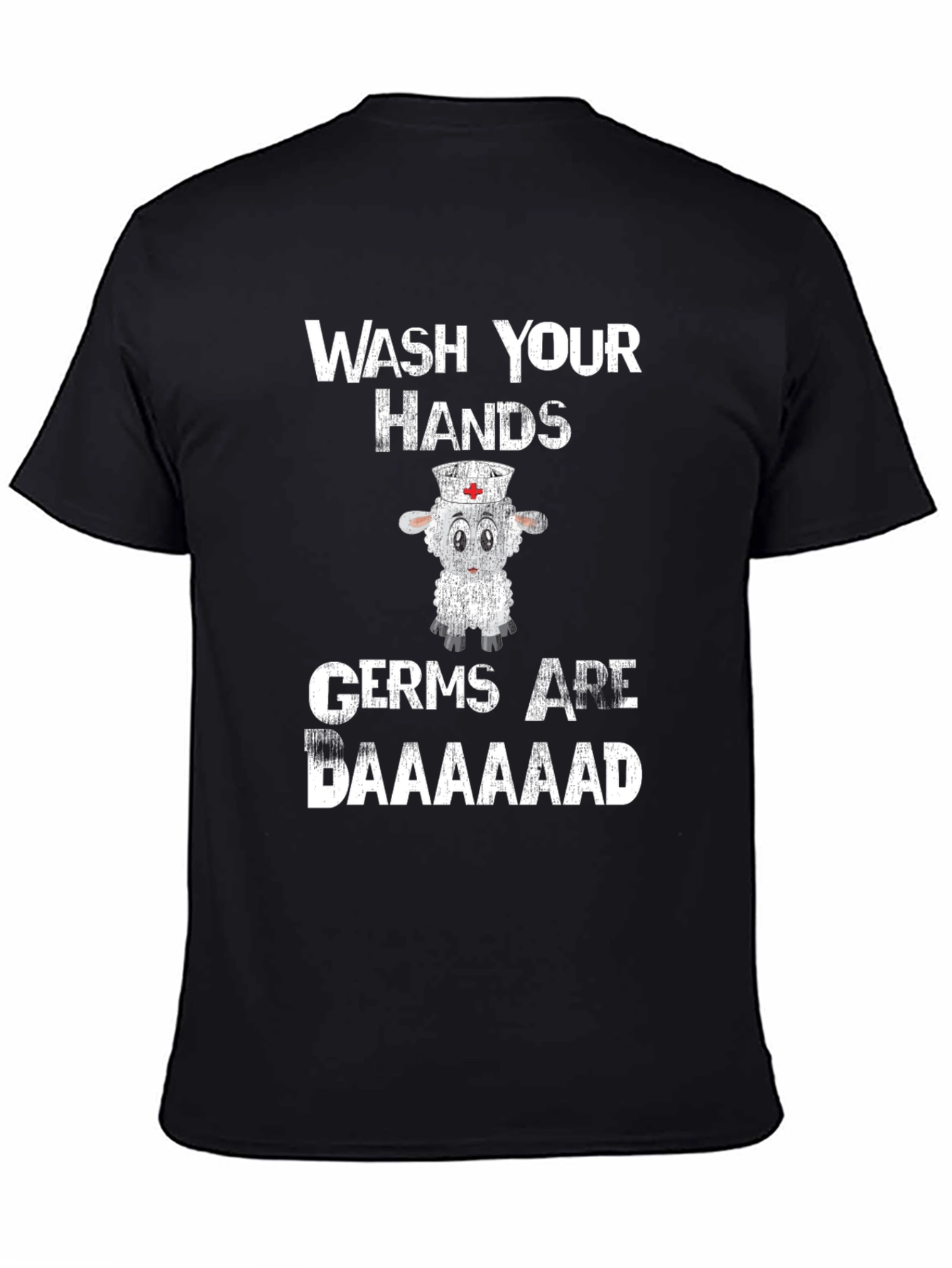 Wash Your Hands Nurse Sheep T-Shirt