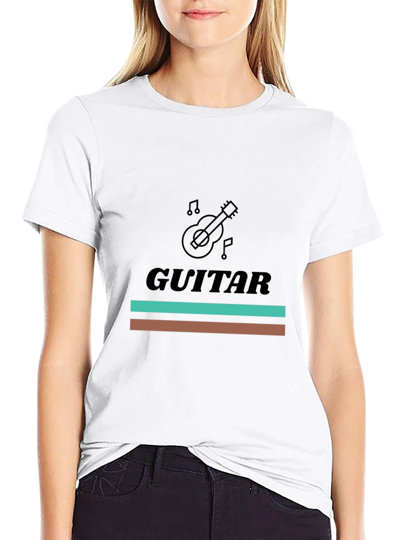 Guitar Graphic Tee - Stylish Music Lover T-Shirt