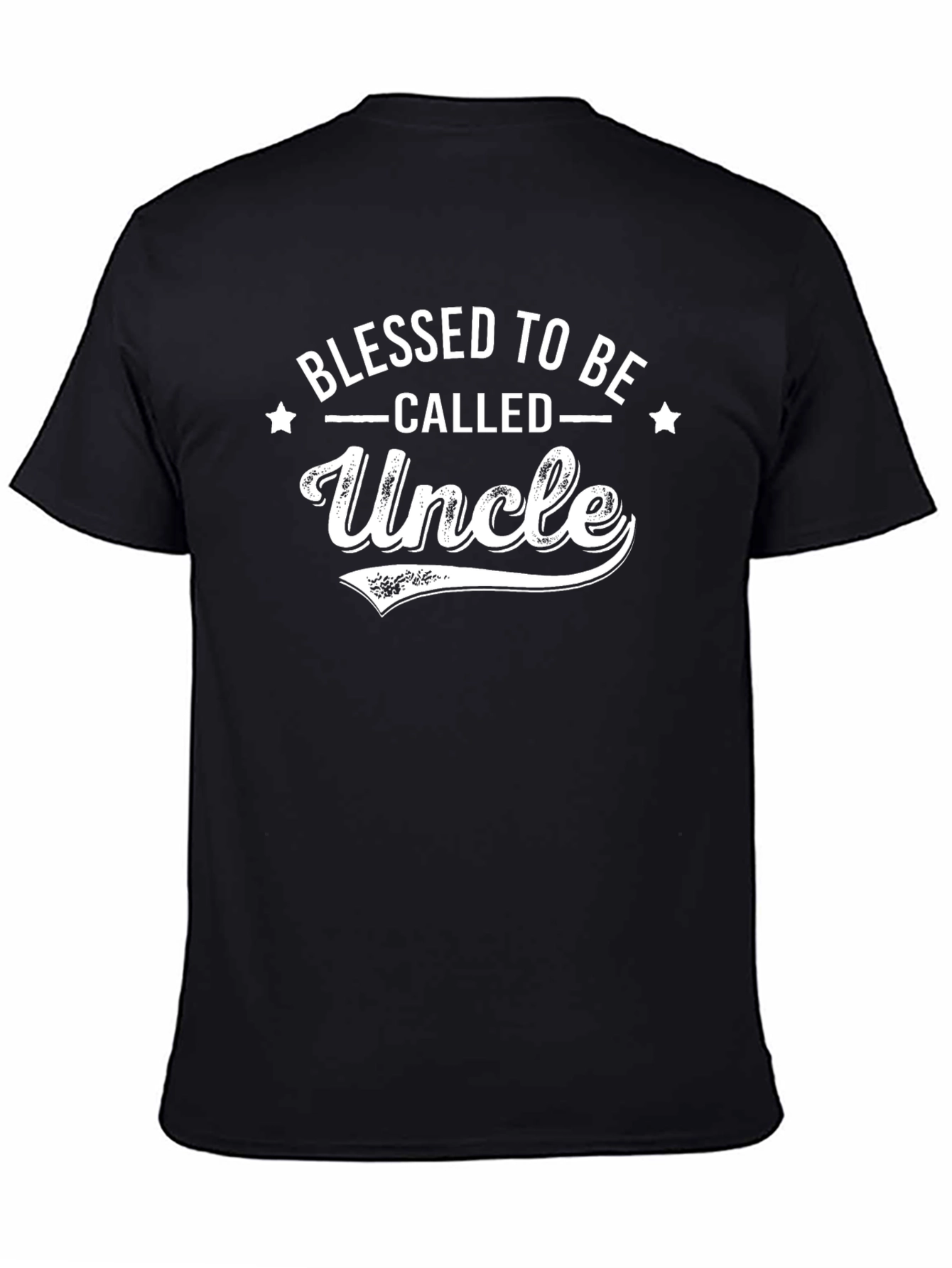 Blessed to be Called Uncle Black T-Shirt