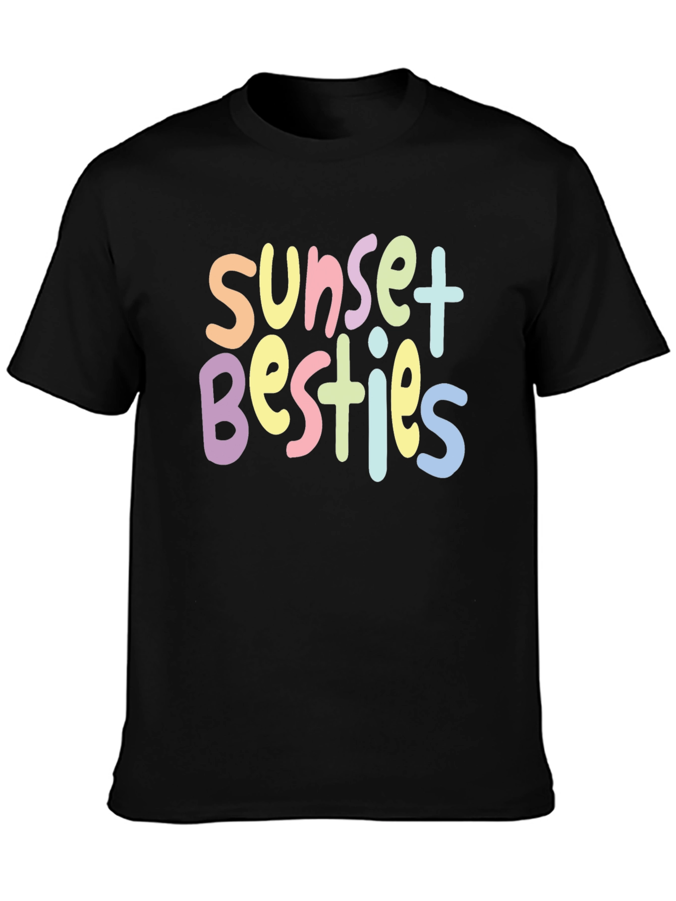 Sunset Besties Graphic Tee