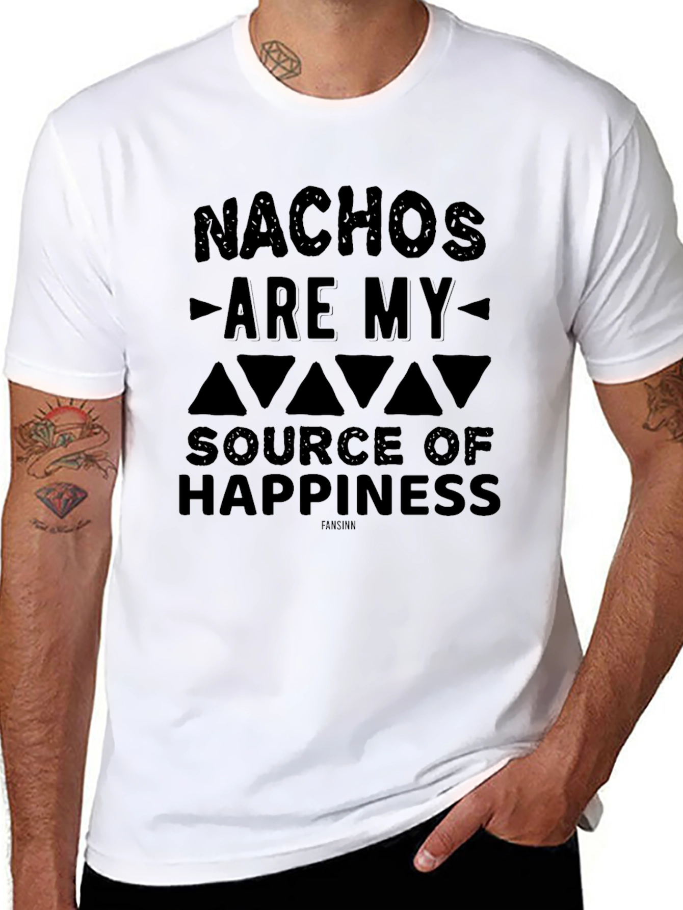 Nachos Happiness Graphic Tee