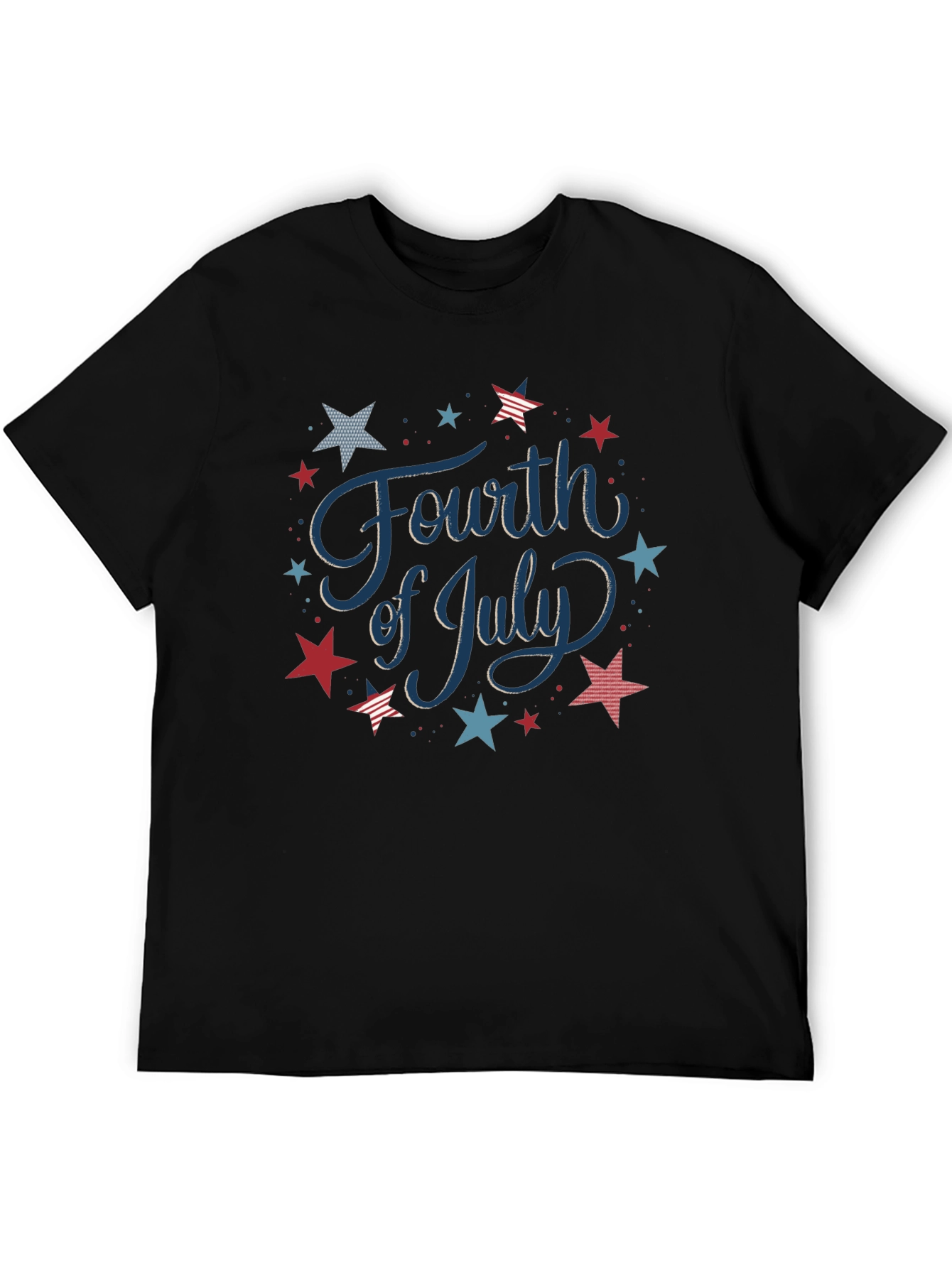 Fourth of July Graphic Tee - Patriotic Style