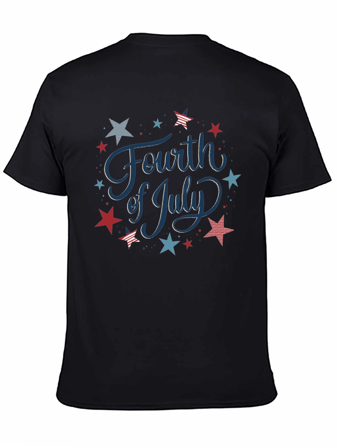 Fourth of July Graphic Tee - Patriotic Style