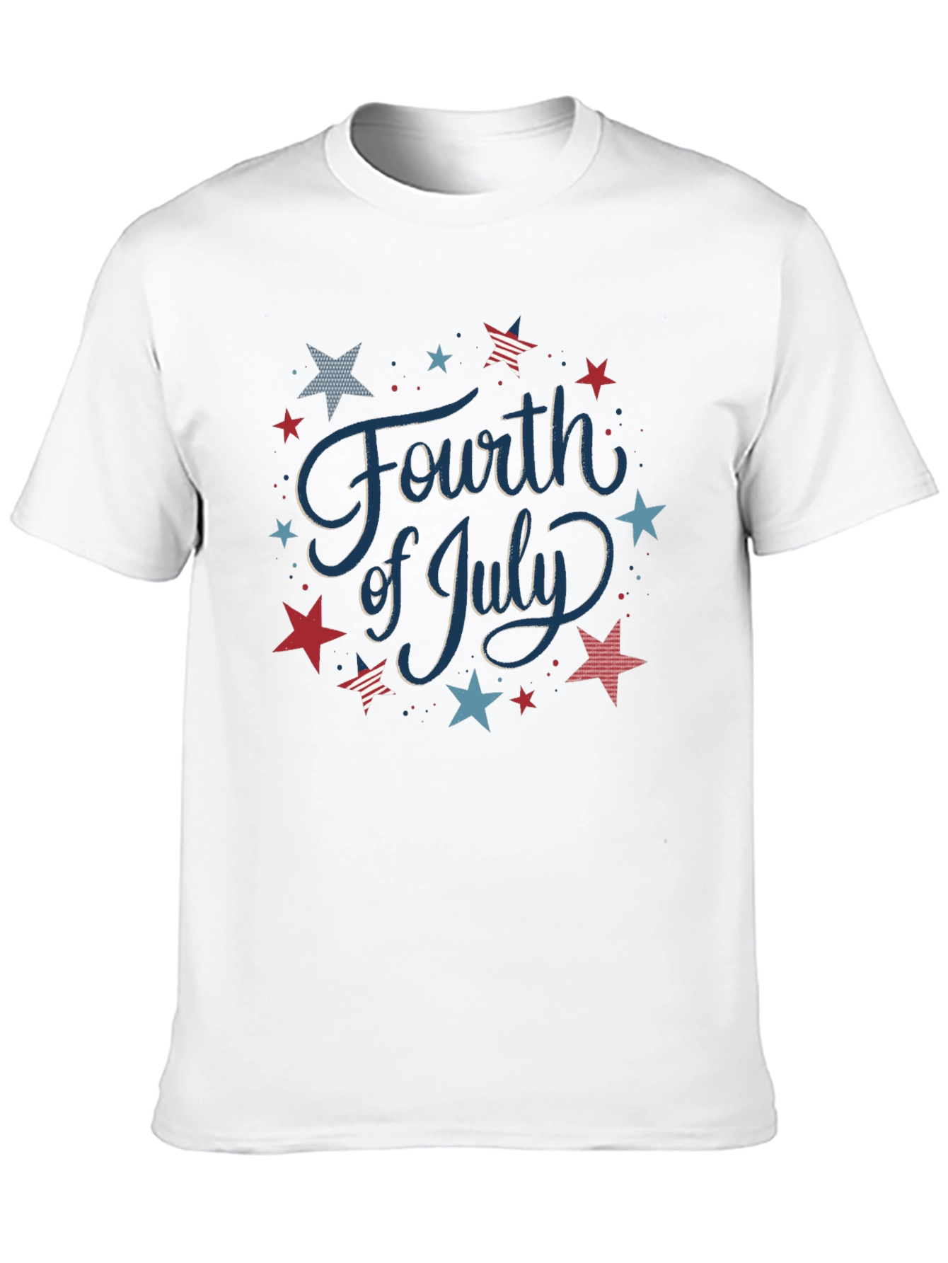 Fourth of July Graphic Tee - Patriotic Style