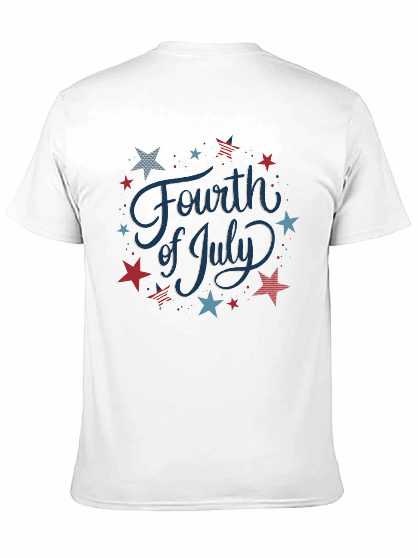 Fourth of July Graphic Tee - Patriotic Style