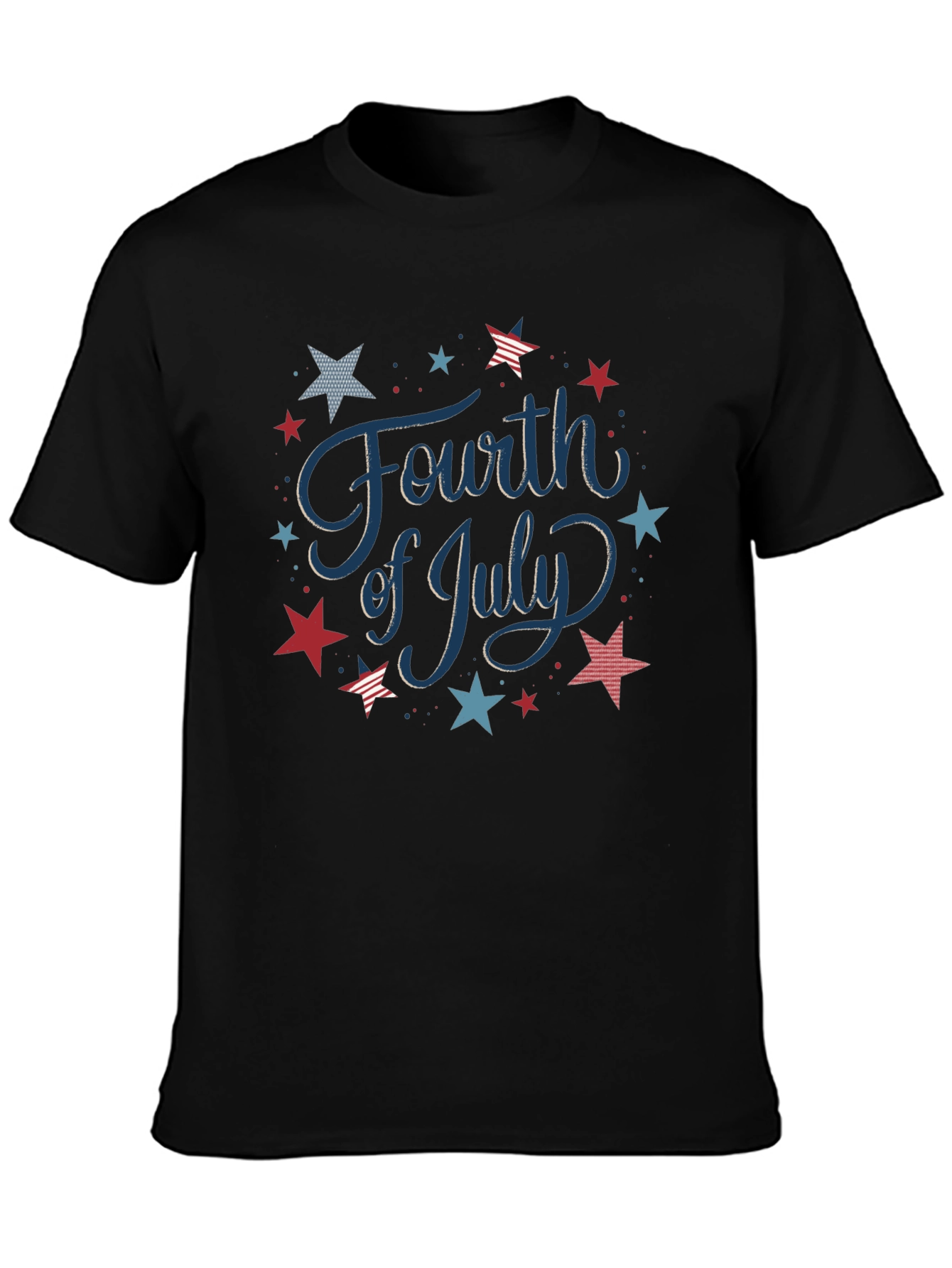 Fourth of July Graphic Tee - Patriotic Style