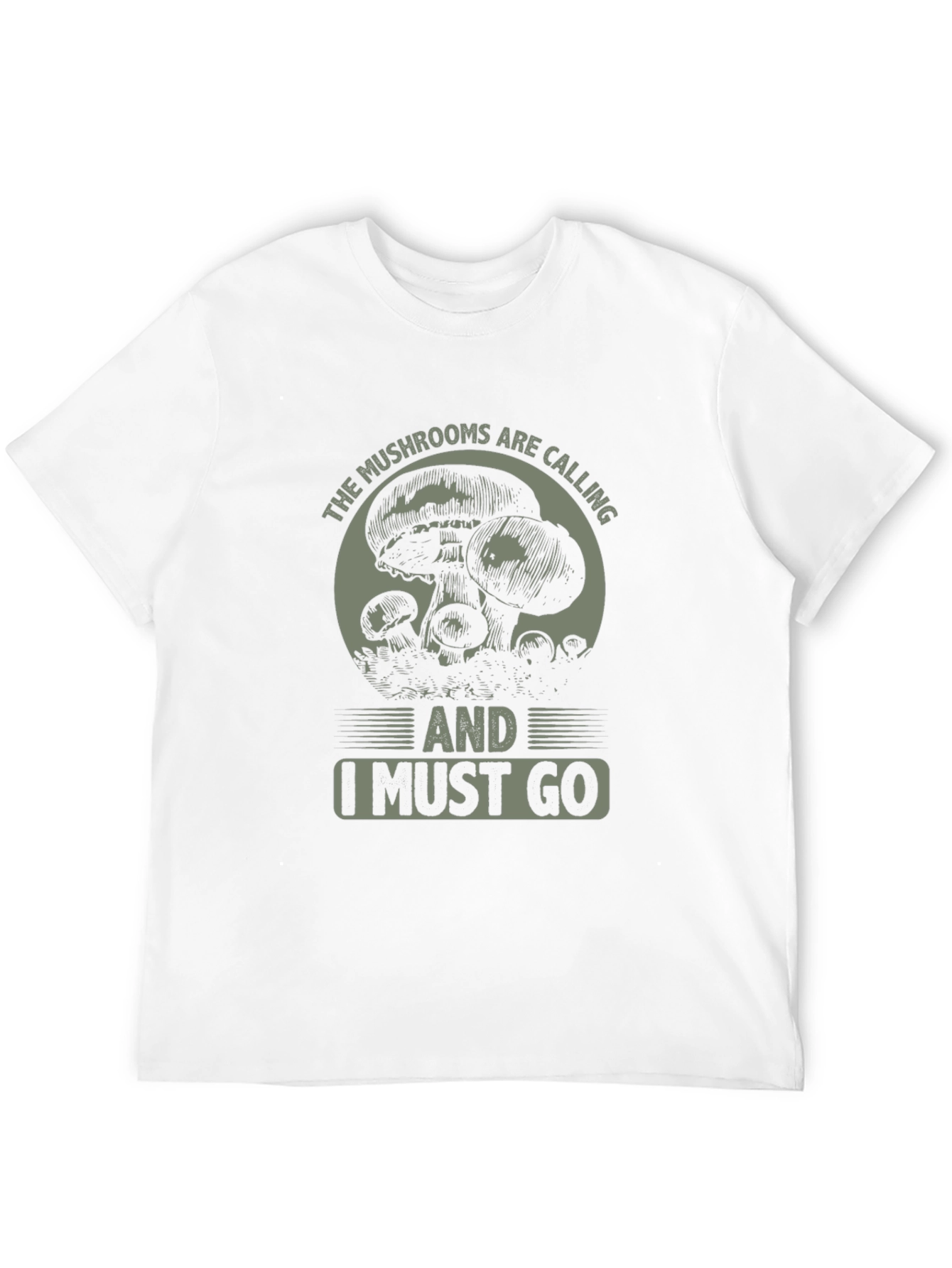 Mushroom Calling T-Shirt - Nature Lover Tee
