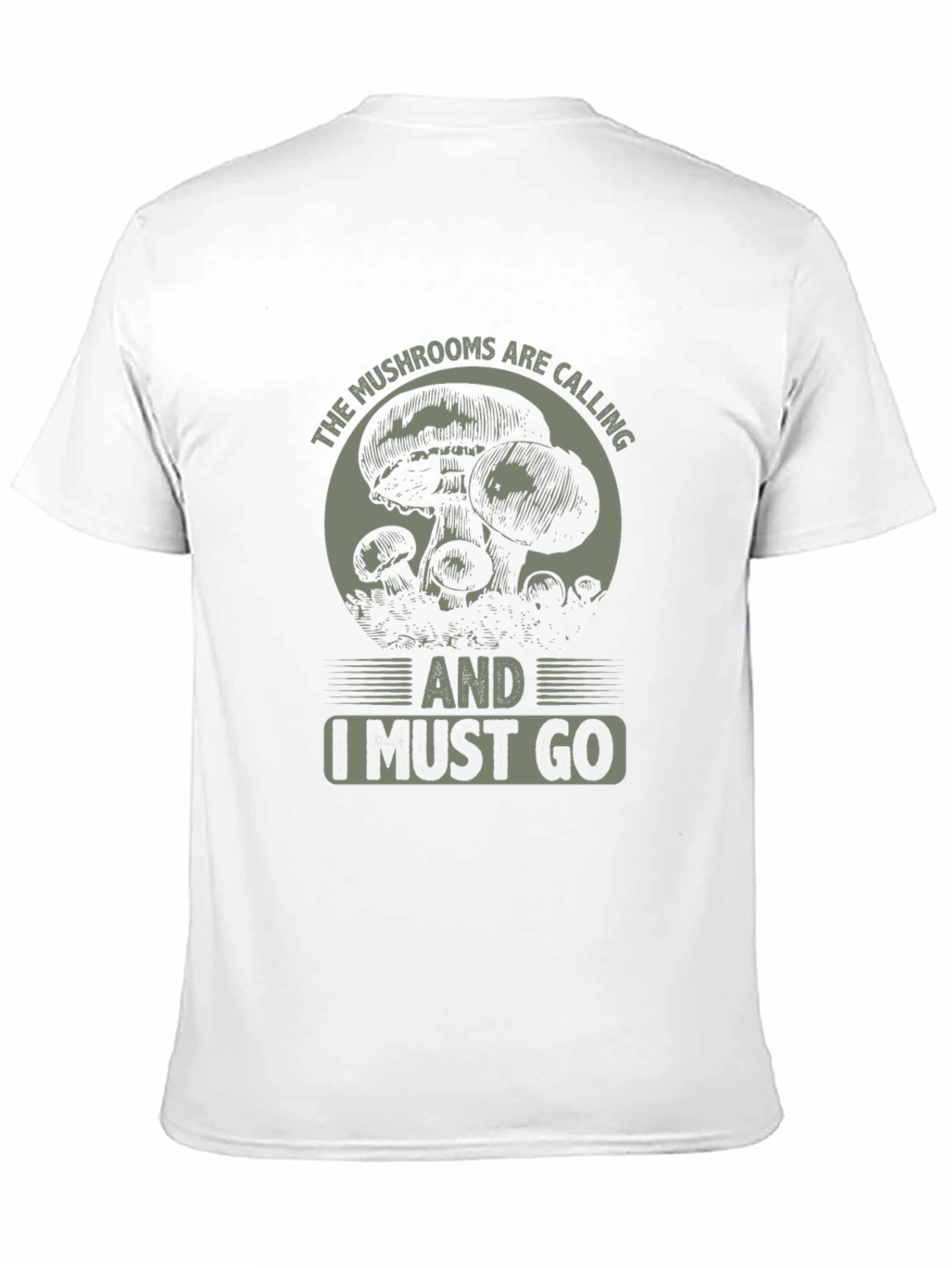 Mushroom Calling T-Shirt - Nature Lover Tee