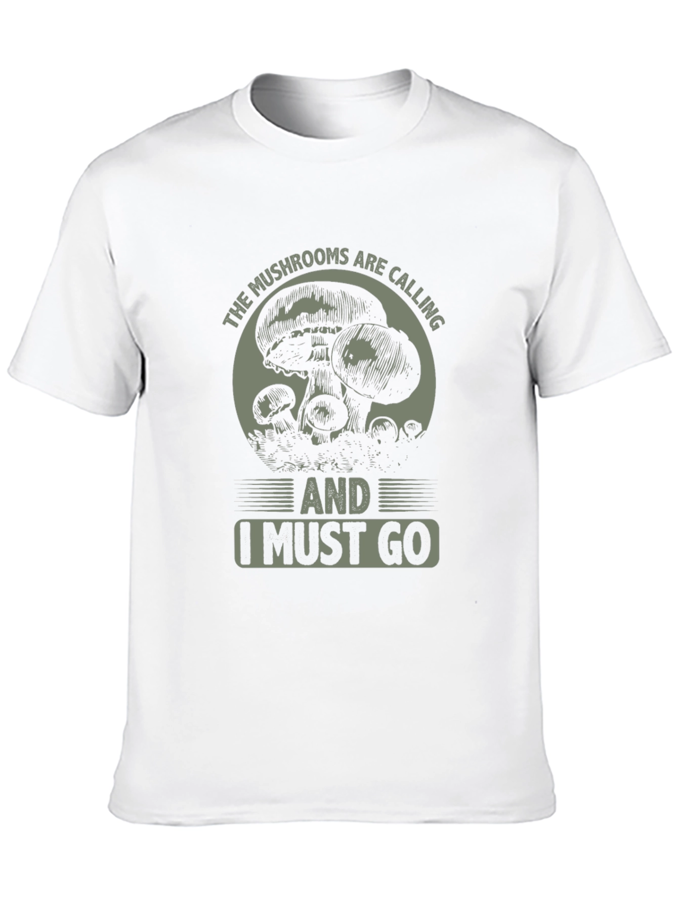 Mushroom Calling T-Shirt - Nature Lover Tee