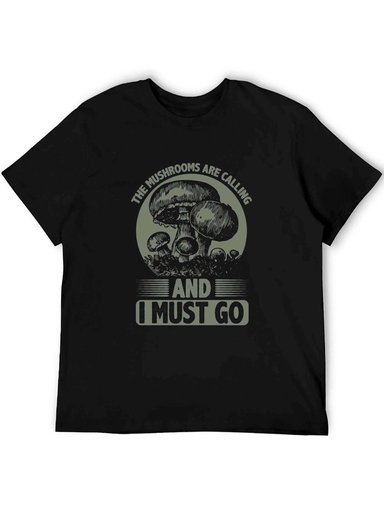 Mushroom Calling T-Shirt - Nature Lover Tee
