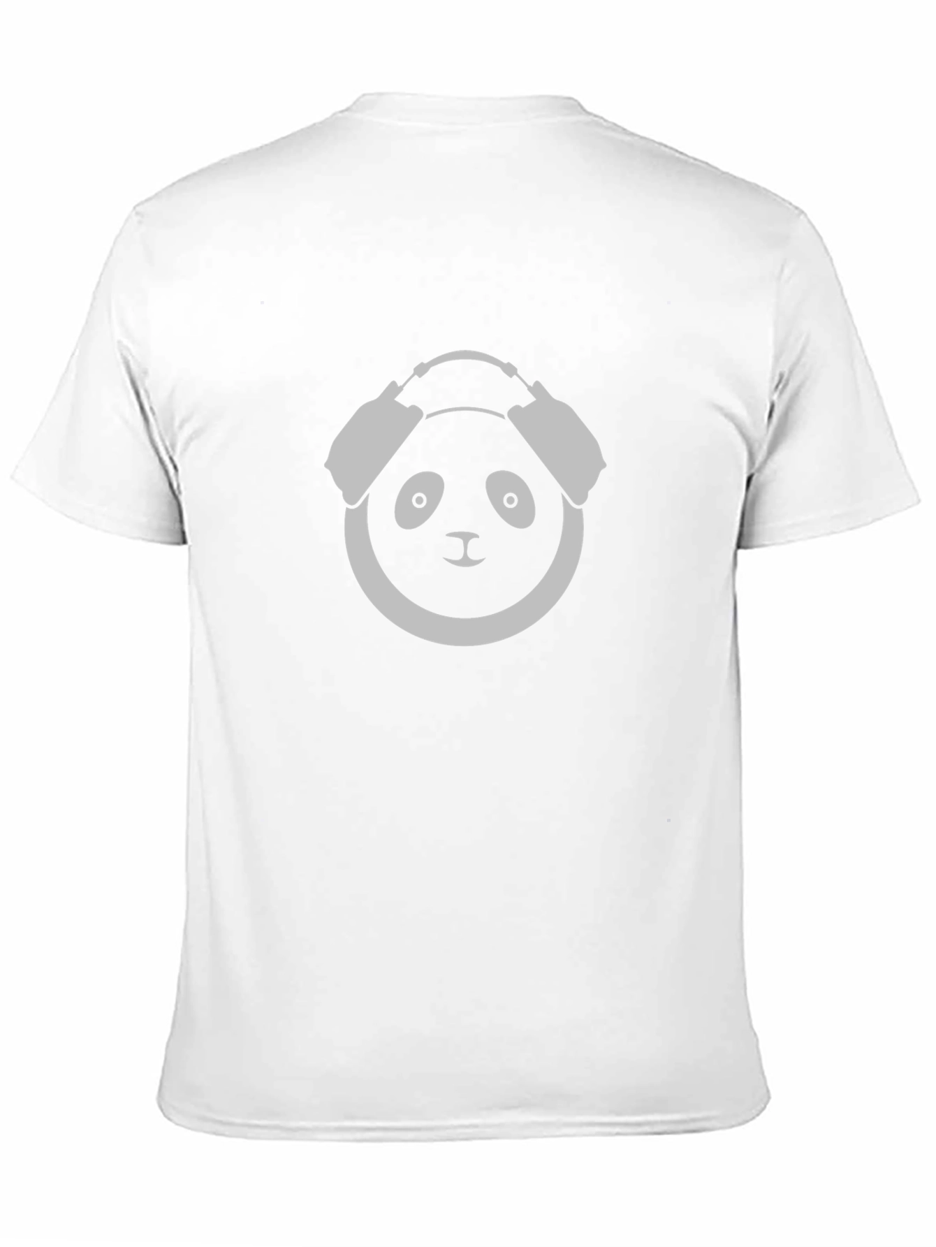 Panda DJ Graphic T-Shirt - Black Cotton Tee
