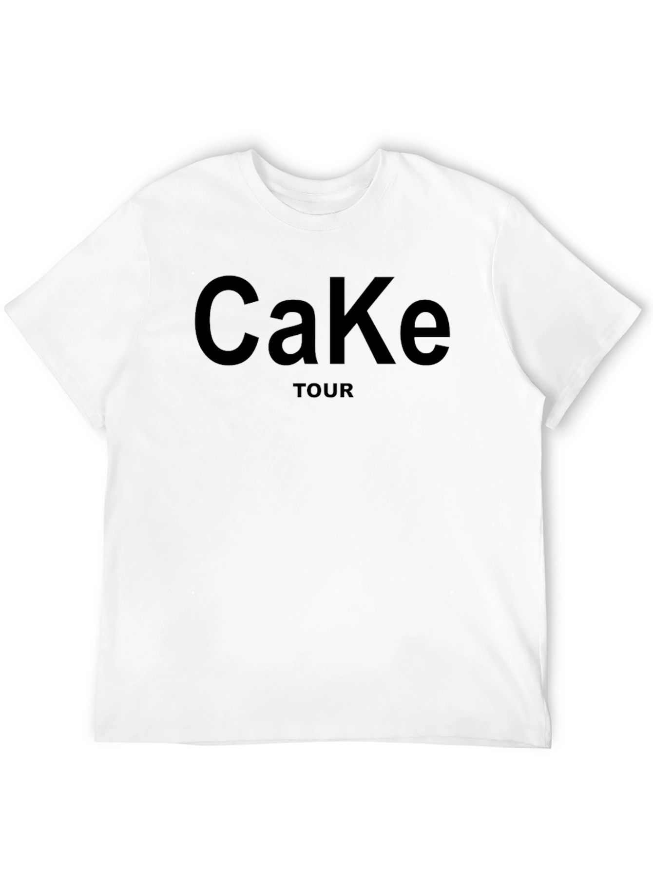 Cake Tour T-Shirt - Classic Black Band Tee
