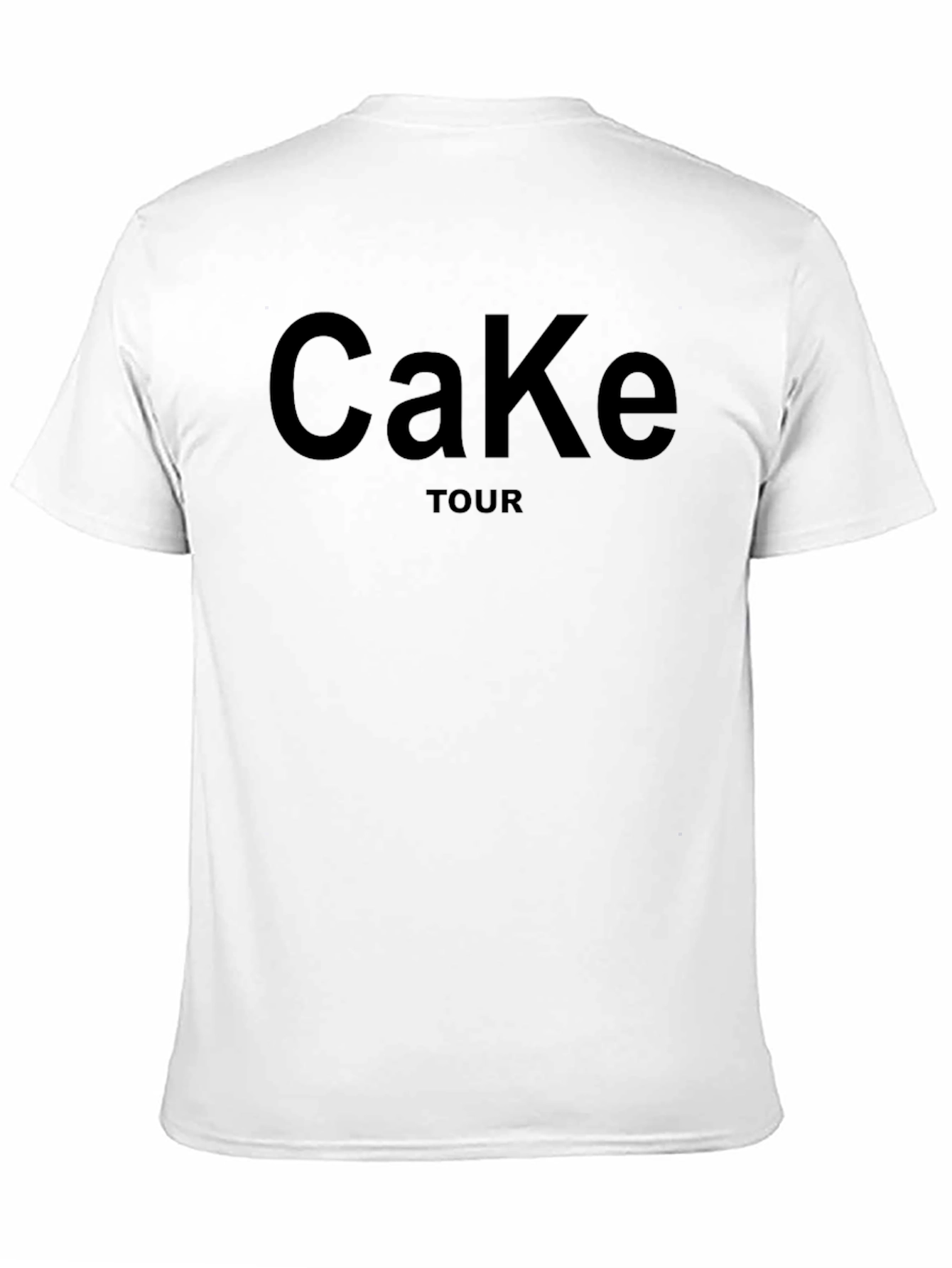 Cake Tour T-Shirt - Classic Black Band Tee