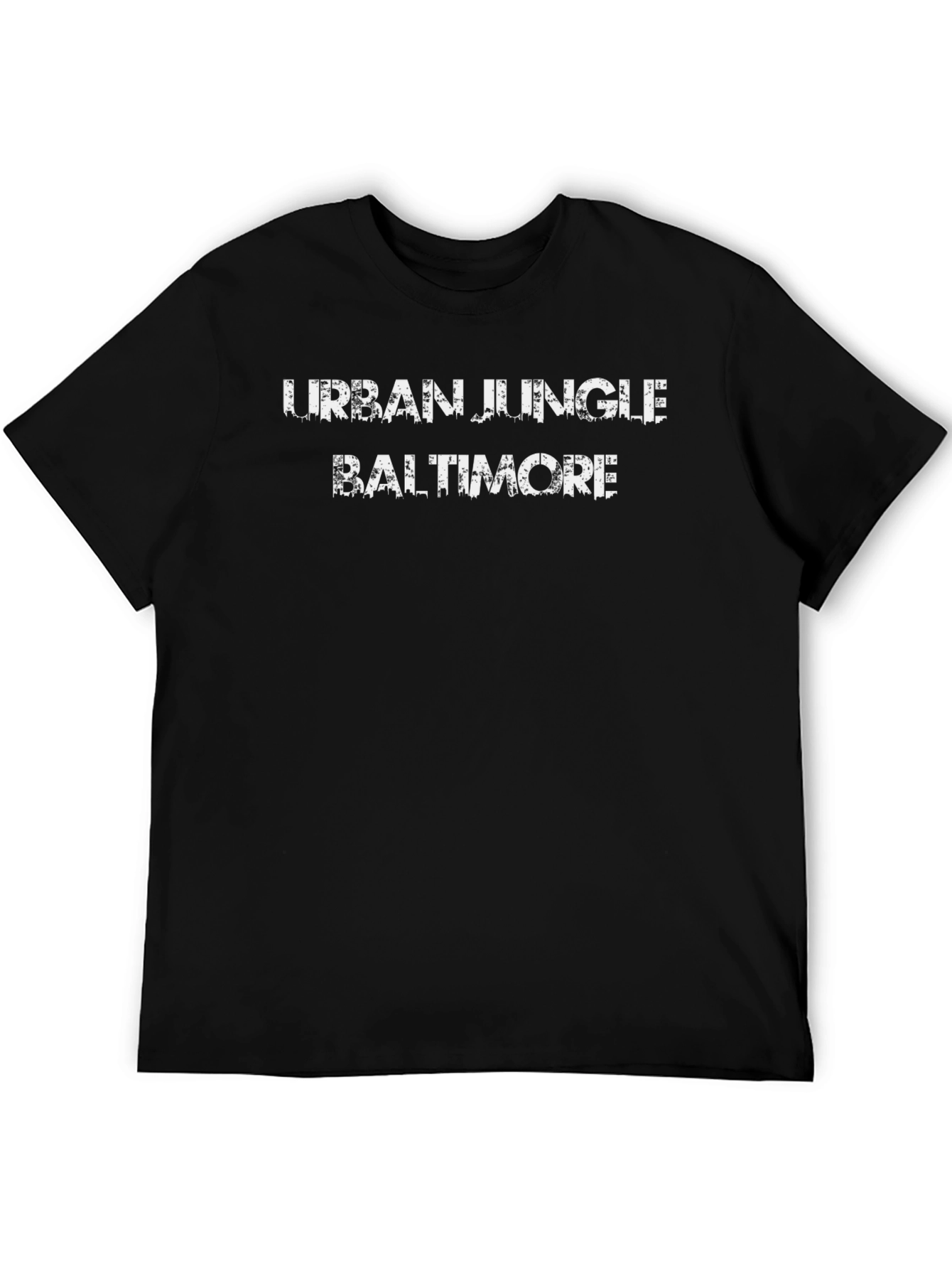 Urban Jungle Baltimore Black T-Shirt