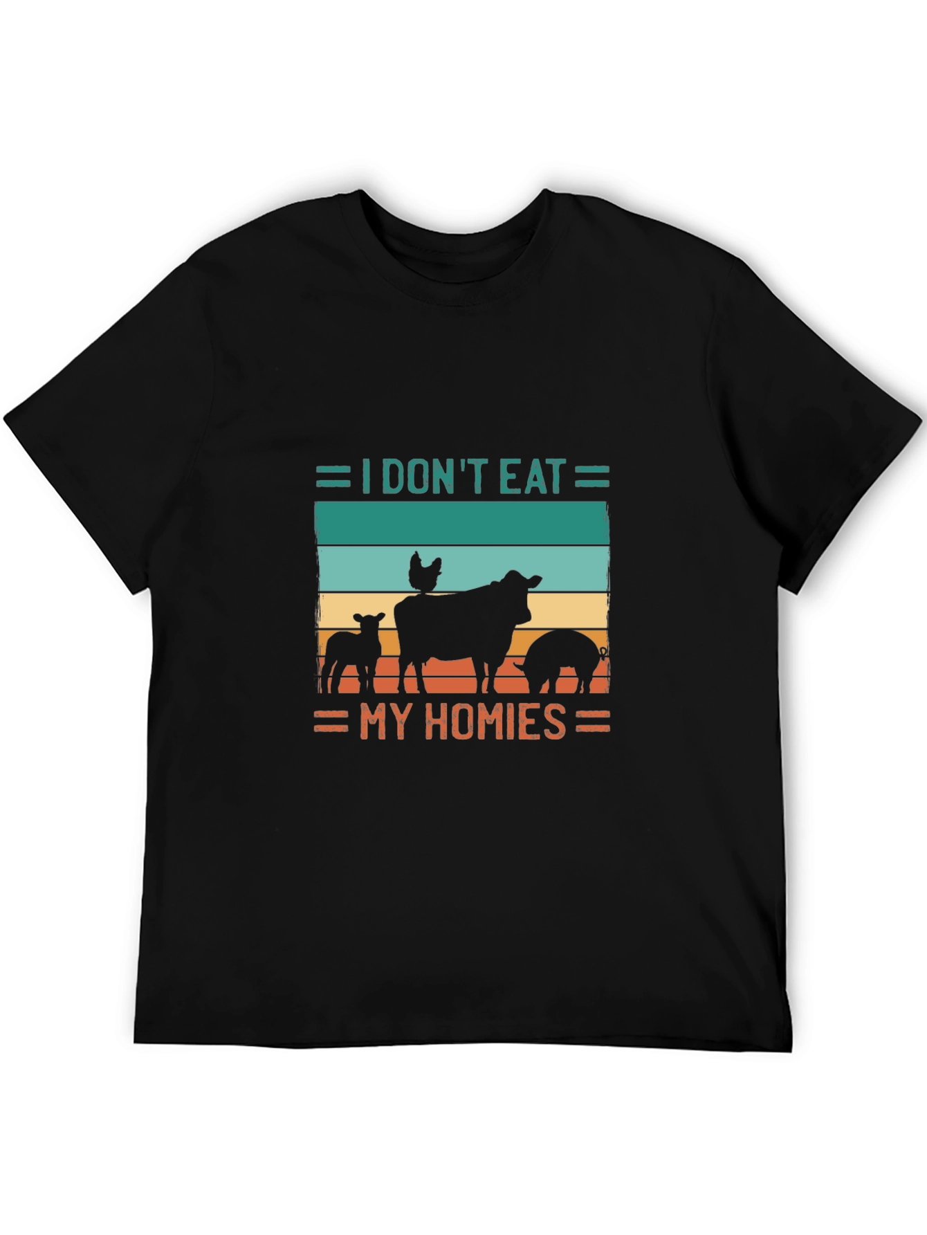 Vegan T-Shirt - I Dont Eat My Homies