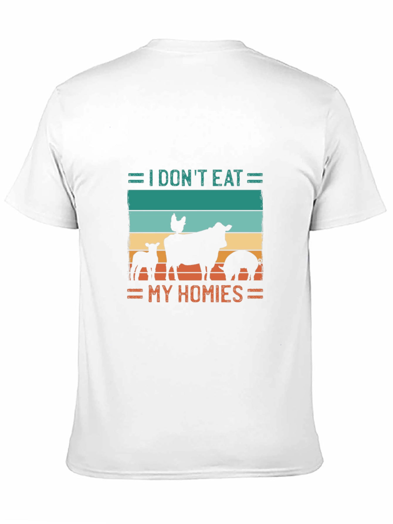 Vegan T-Shirt - I Dont Eat My Homies