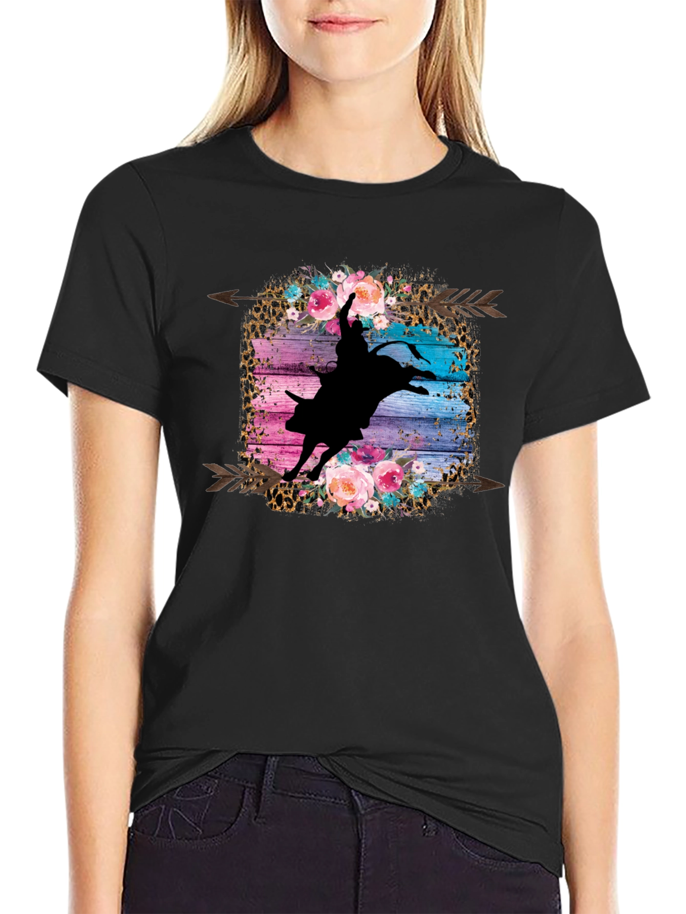 Rodeo Floral Arrow T-Shirt