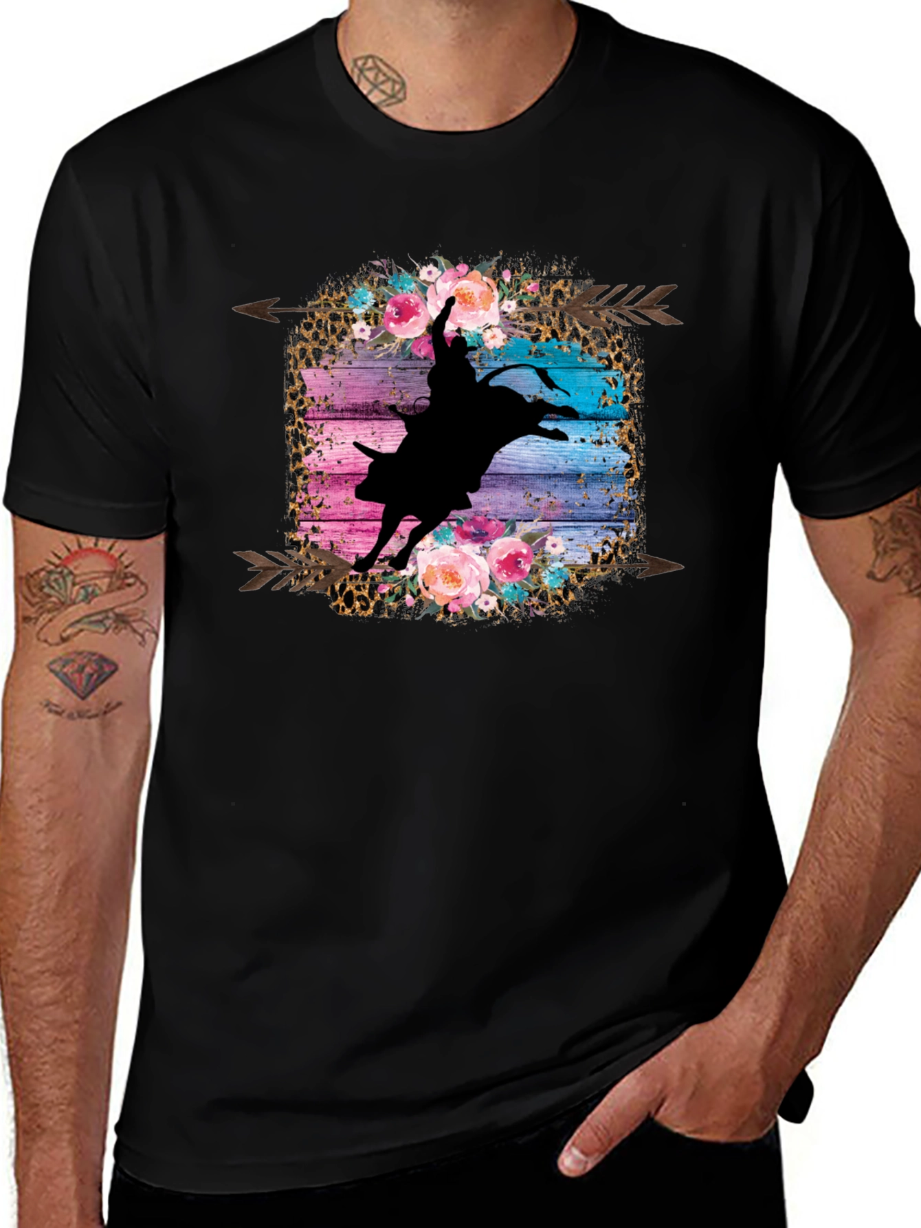 Rodeo Floral Arrow T-Shirt