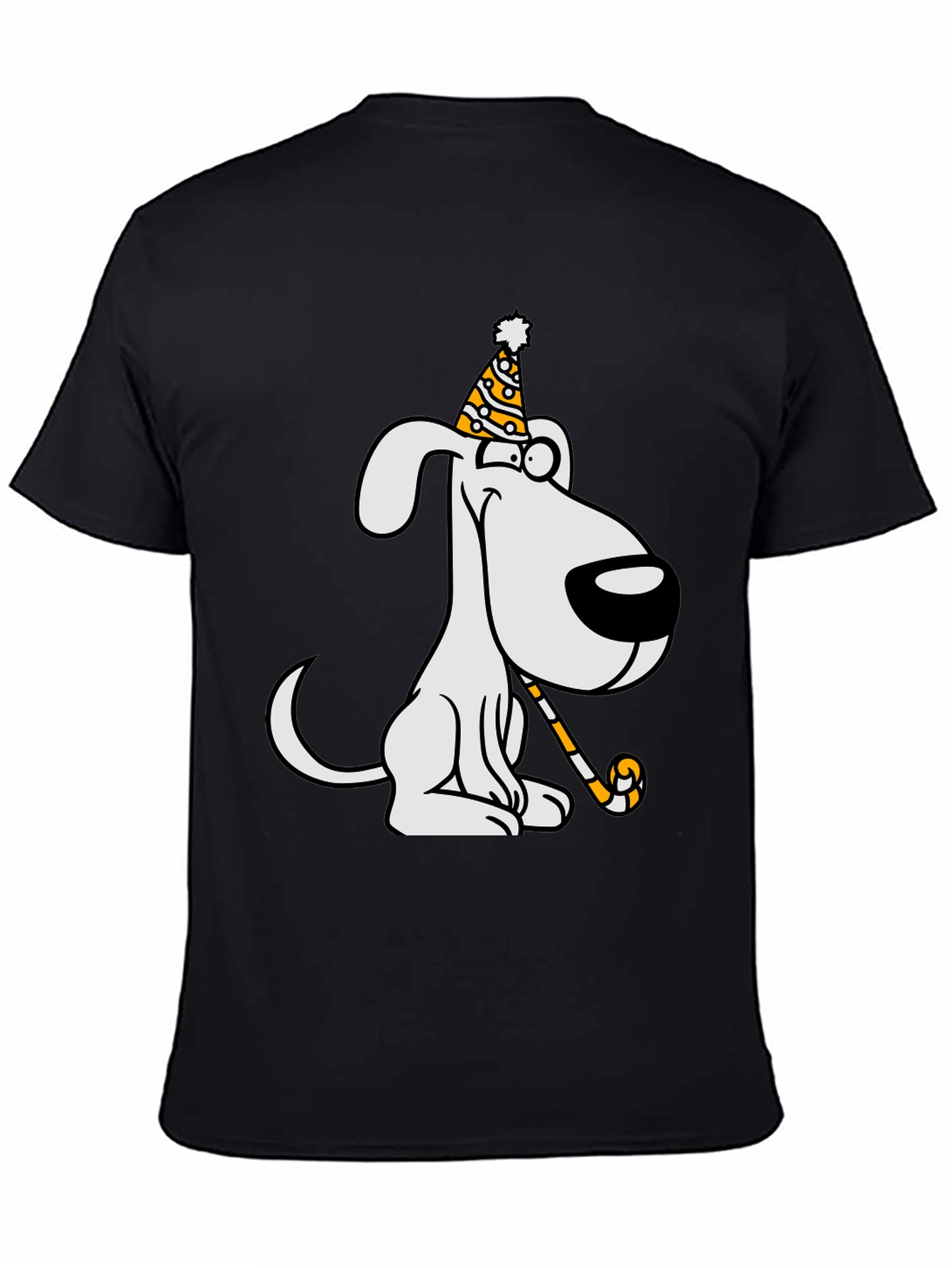 Cartoon Dog Party T-Shirt