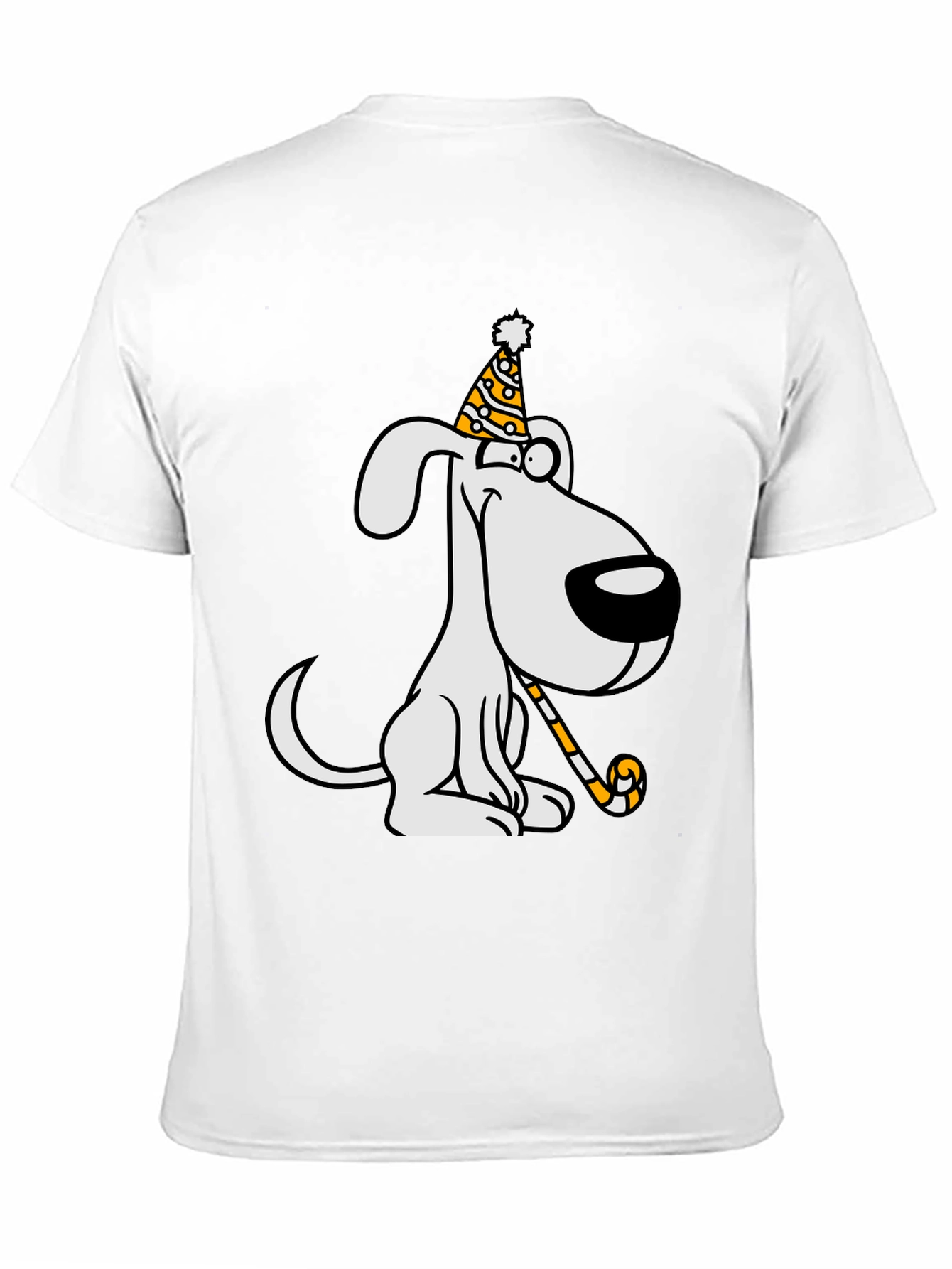 Cartoon Dog Party T-Shirt