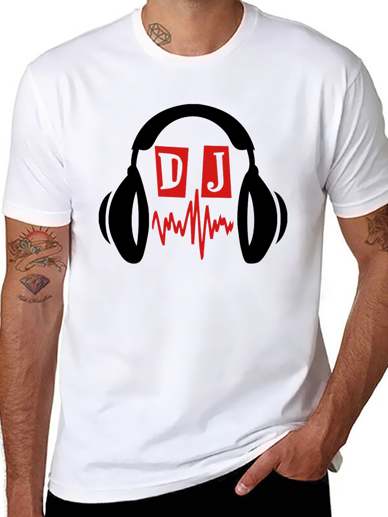 DJ Music Graphic Tee