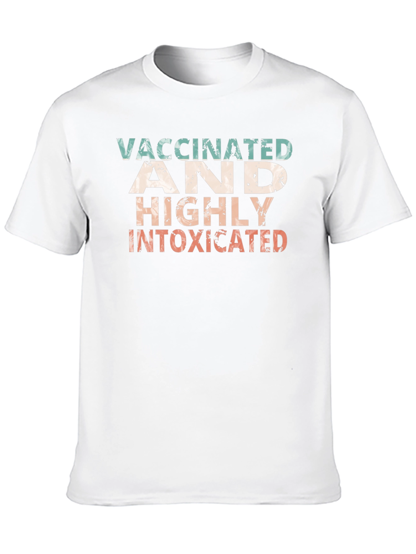 Vaccinated and Highly Intoxicated Funny T-Shirt