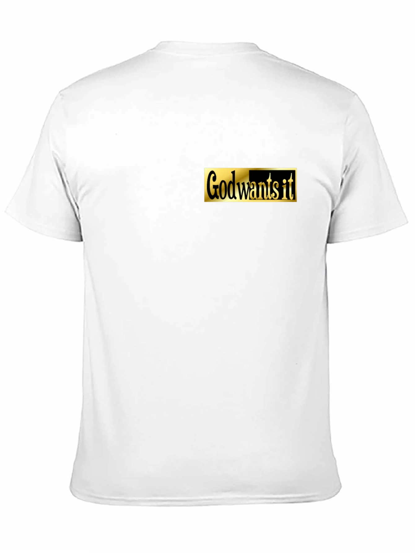 God Wants It Black T-Shirt