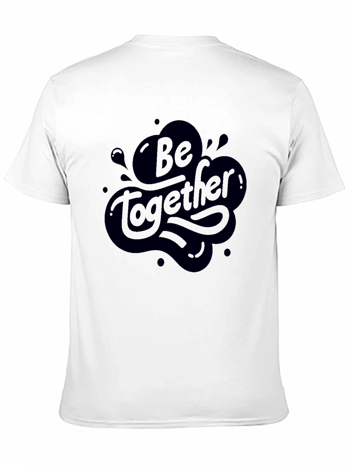 Be Together Graphic Tee - Stylish Crew Neck T-Shirt
