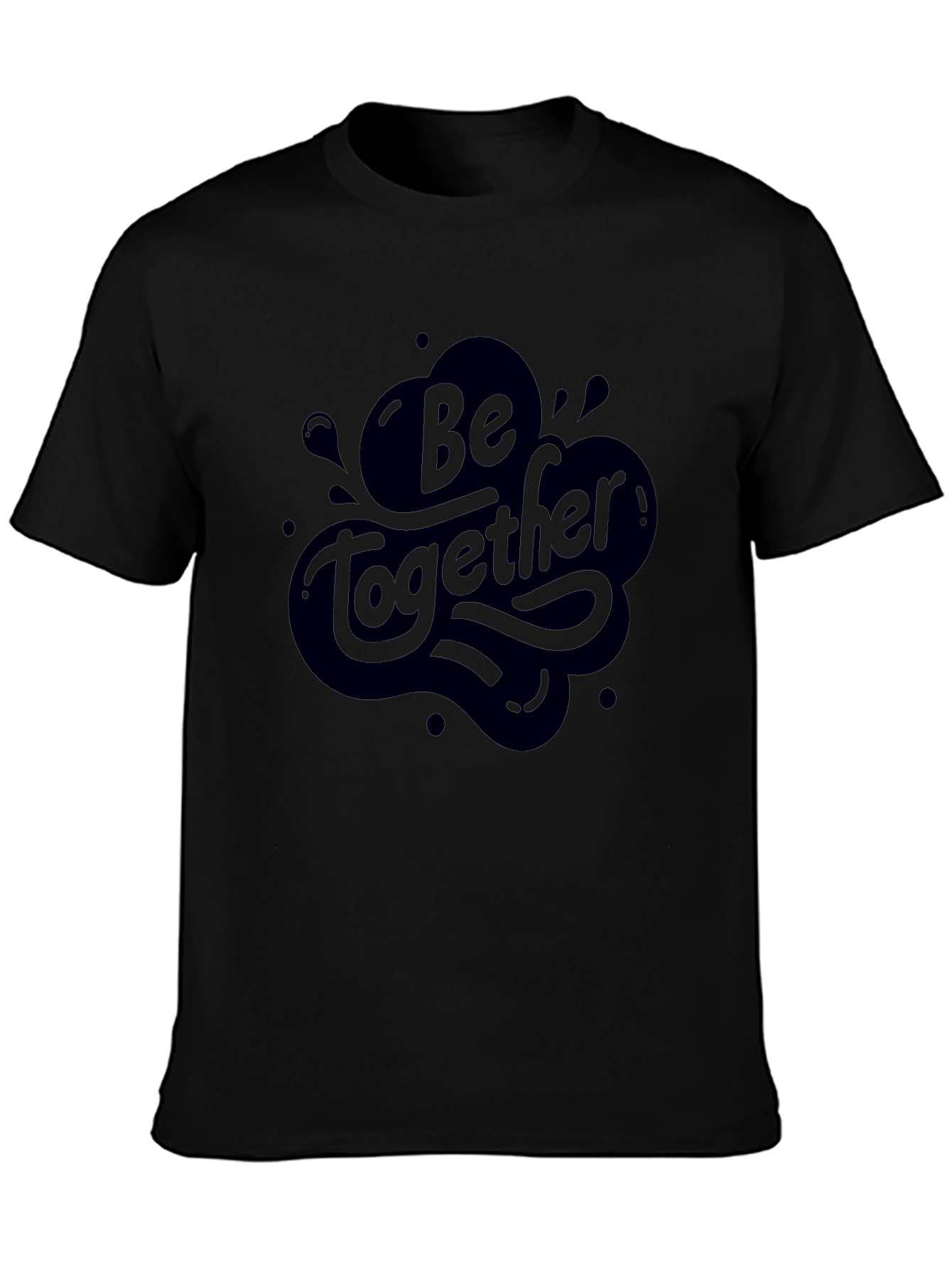 Be Together Graphic Tee - Stylish Crew Neck T-Shirt