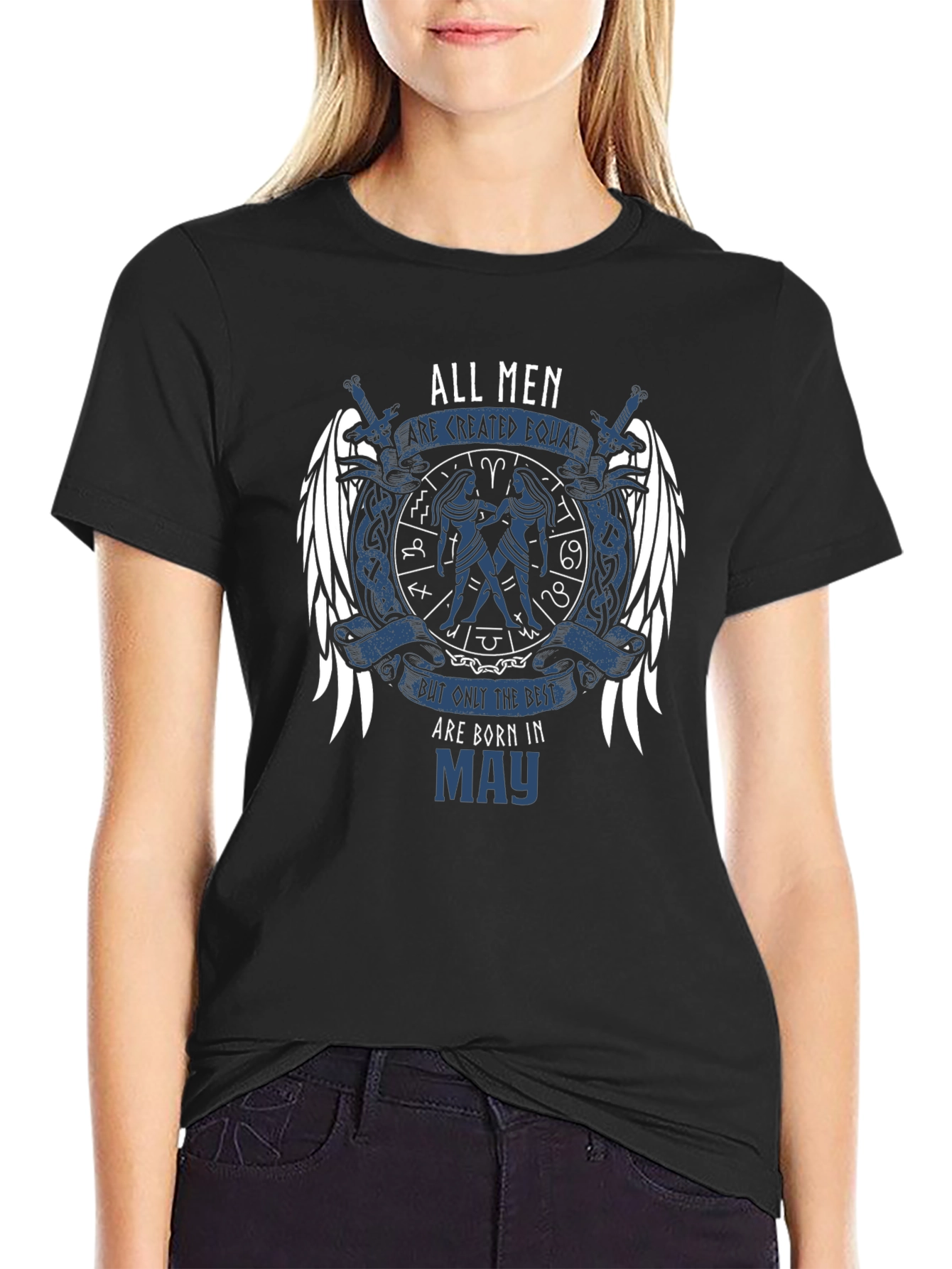All Men Are Created Equal May Zodiac T-Shirt