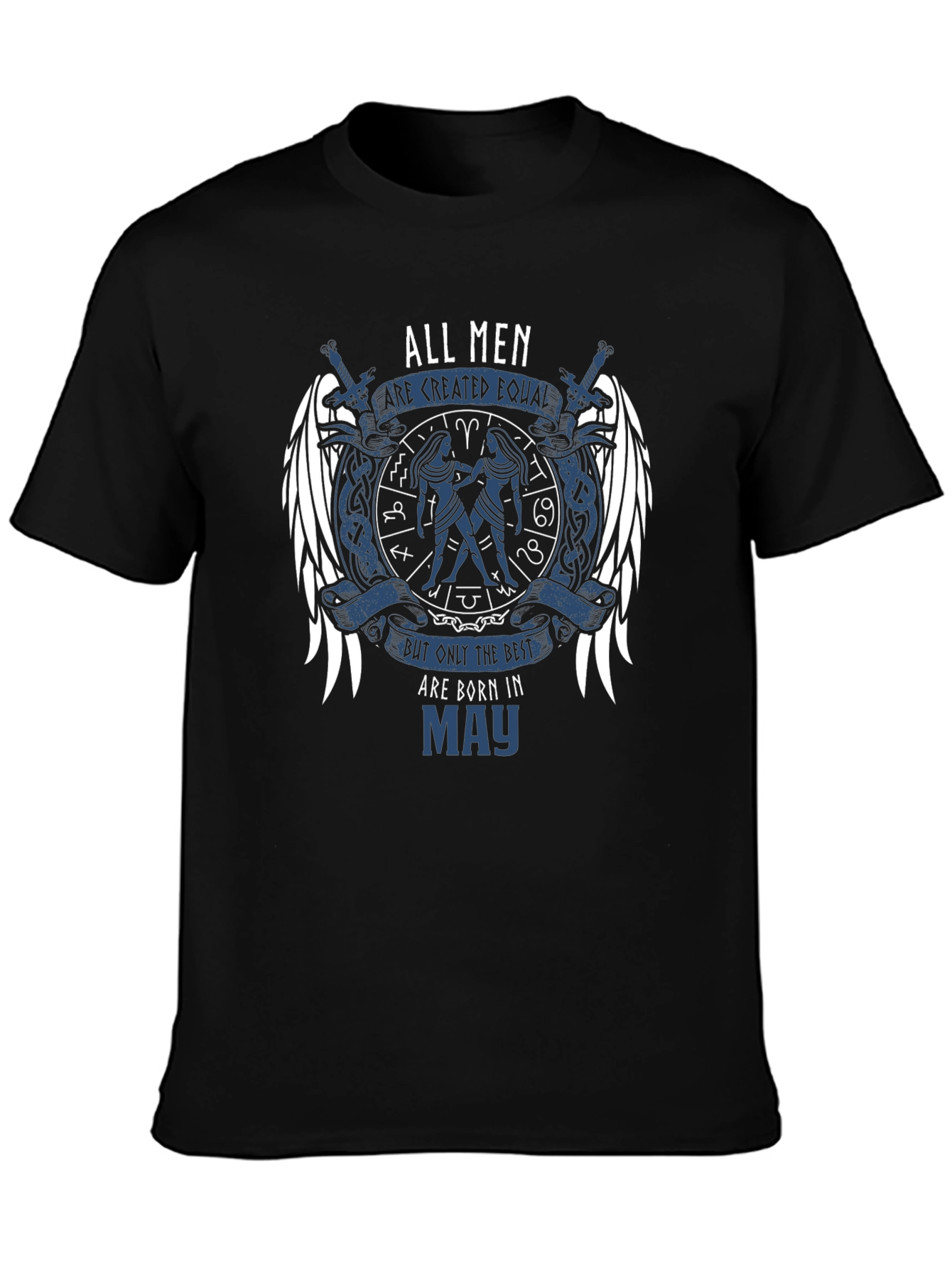 All Men Are Created Equal May Zodiac T-Shirt