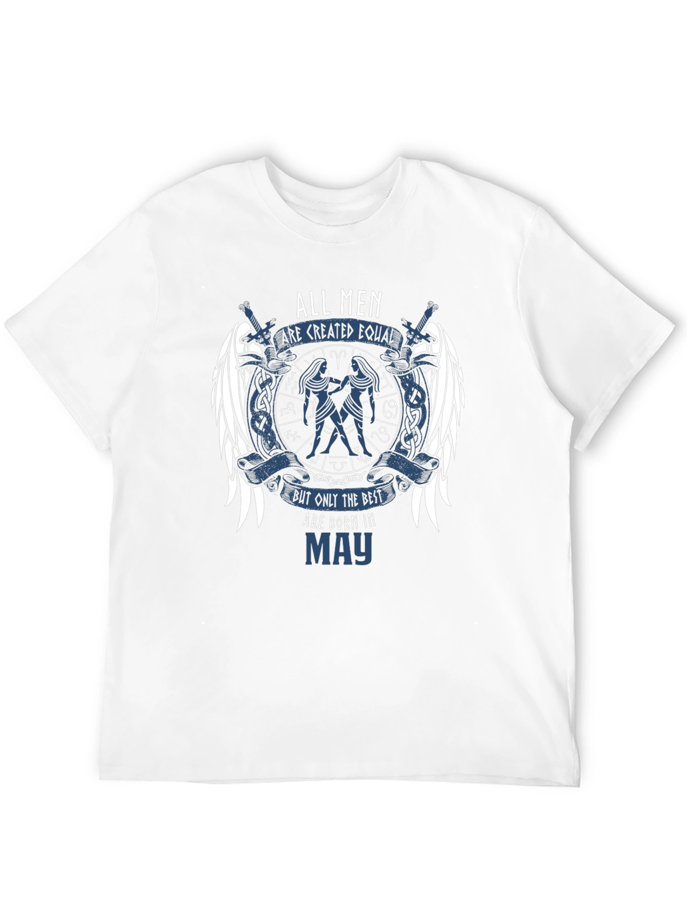 All Men Are Created Equal May Zodiac T-Shirt