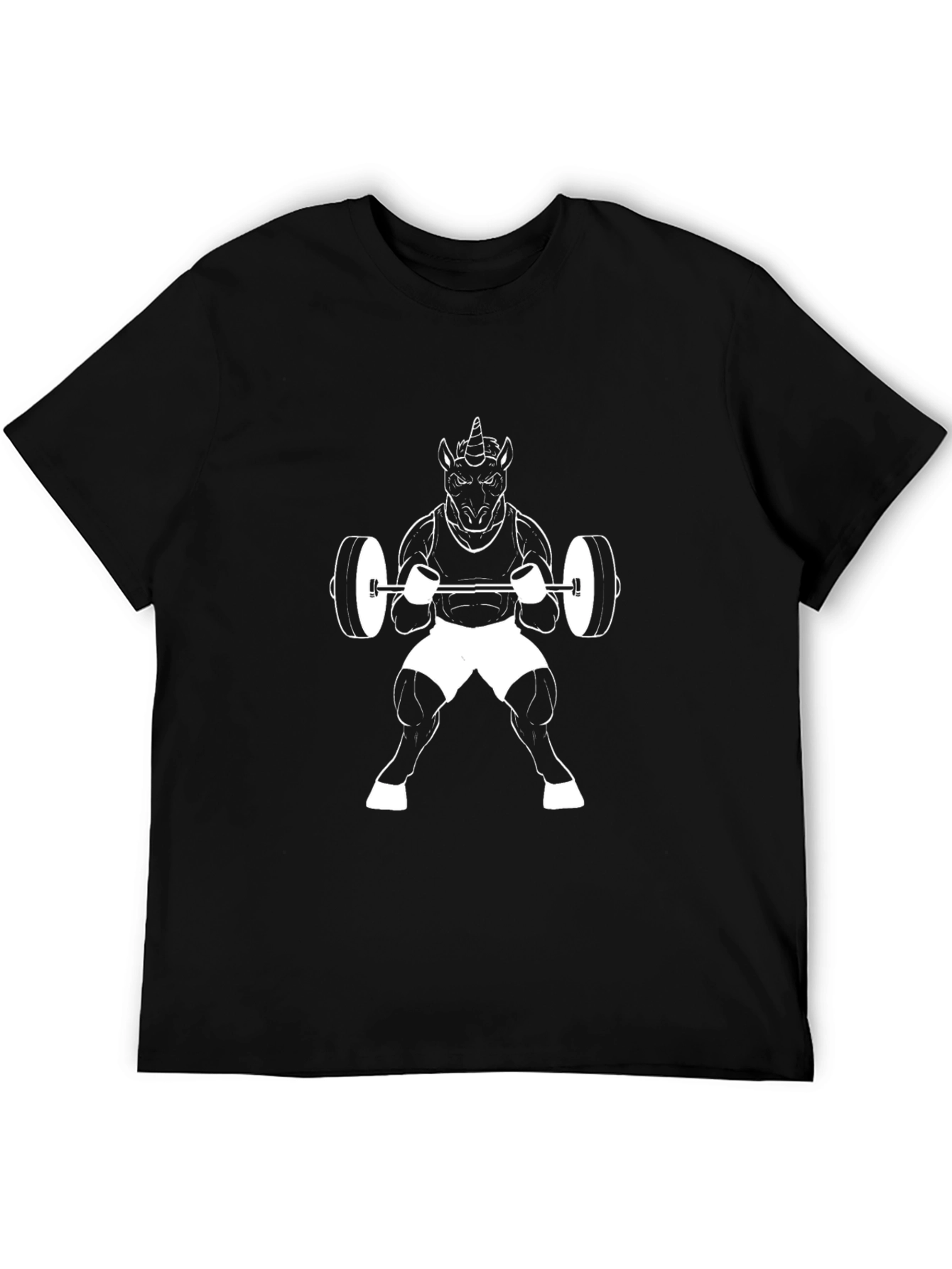 Unicorn Gym T-Shirt - Black