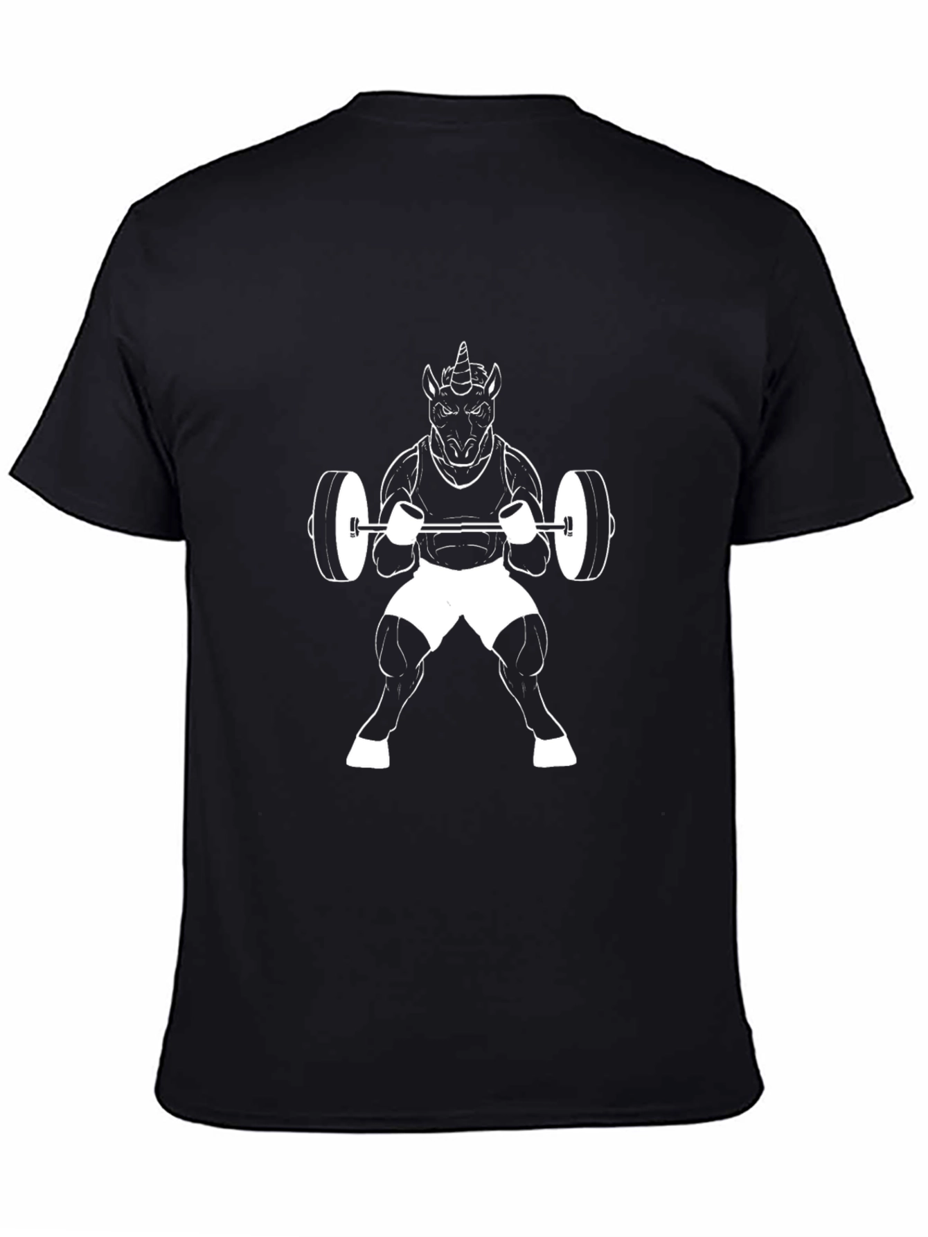 Unicorn Gym T-Shirt - Black