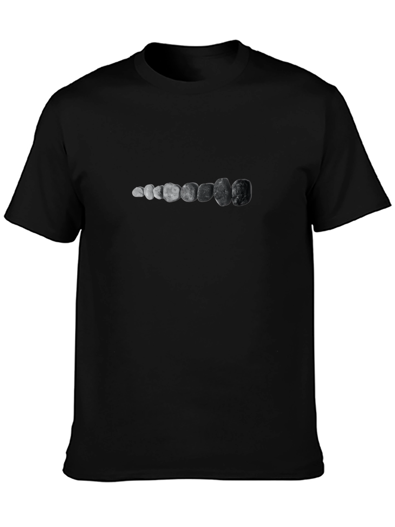 Dark Stone Progression T-Shirt - Modern Graphic Tee