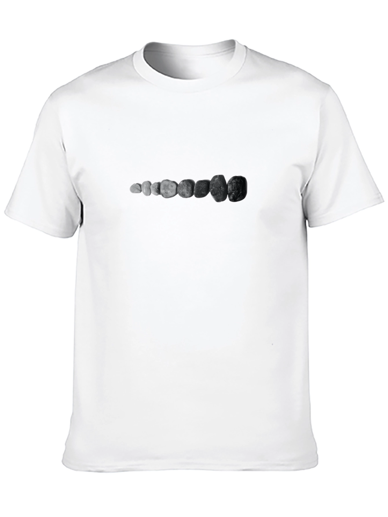 Dark Stone Progression T-Shirt - Modern Graphic Tee