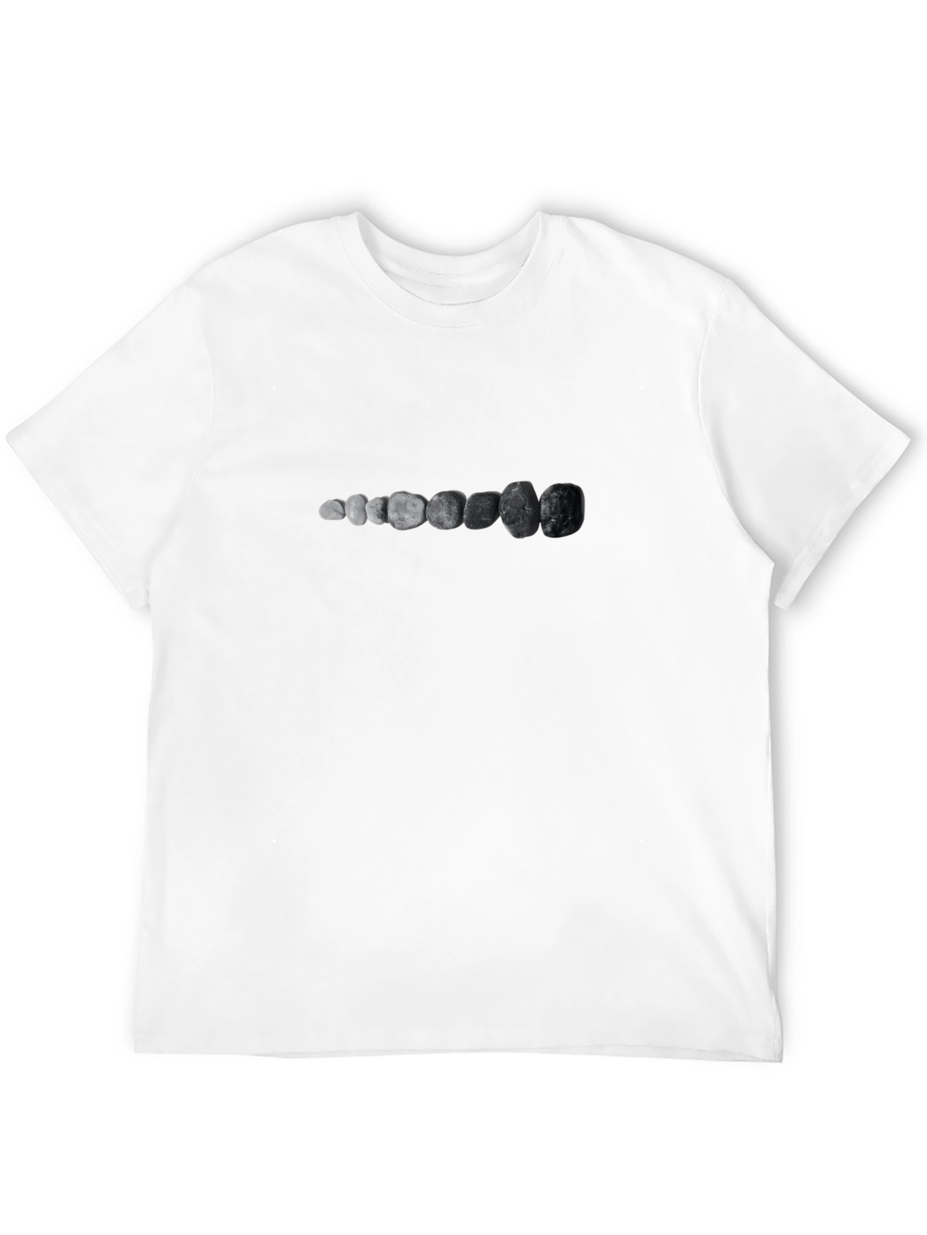 Dark Stone Progression T-Shirt - Modern Graphic Tee