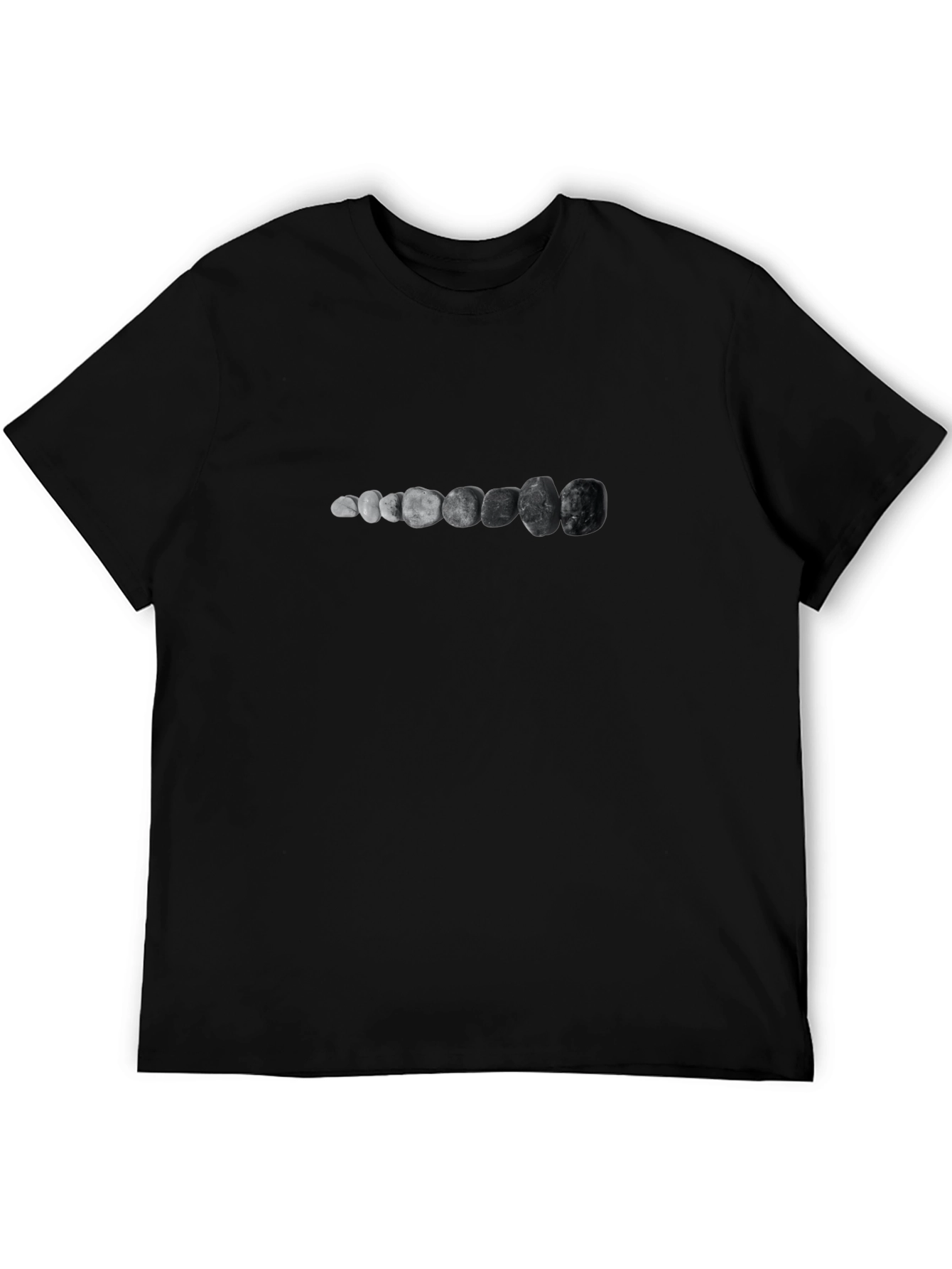 Dark Stone Progression T-Shirt - Modern Graphic Tee