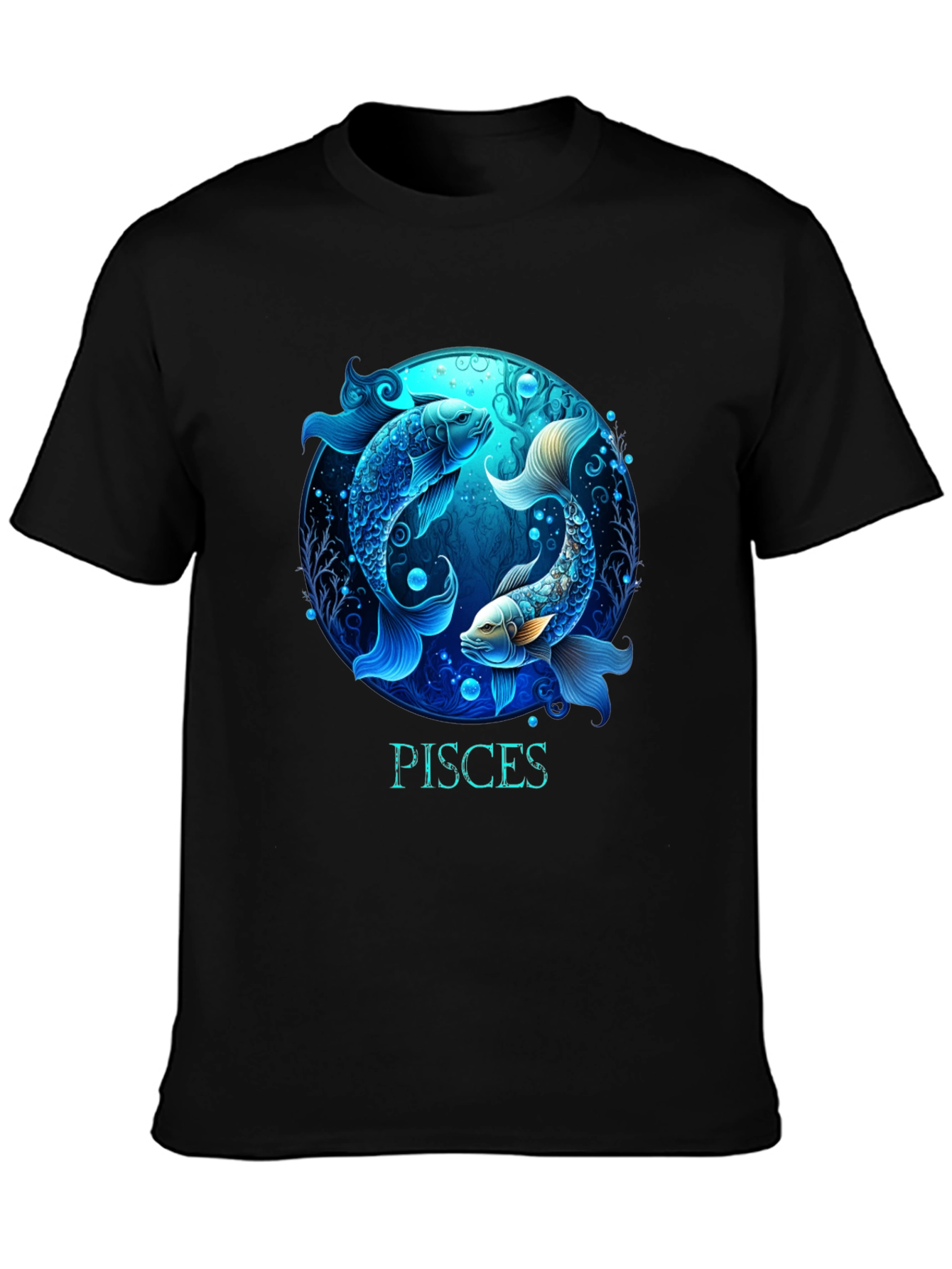 Pisces Zodiac Graphic T-Shirt