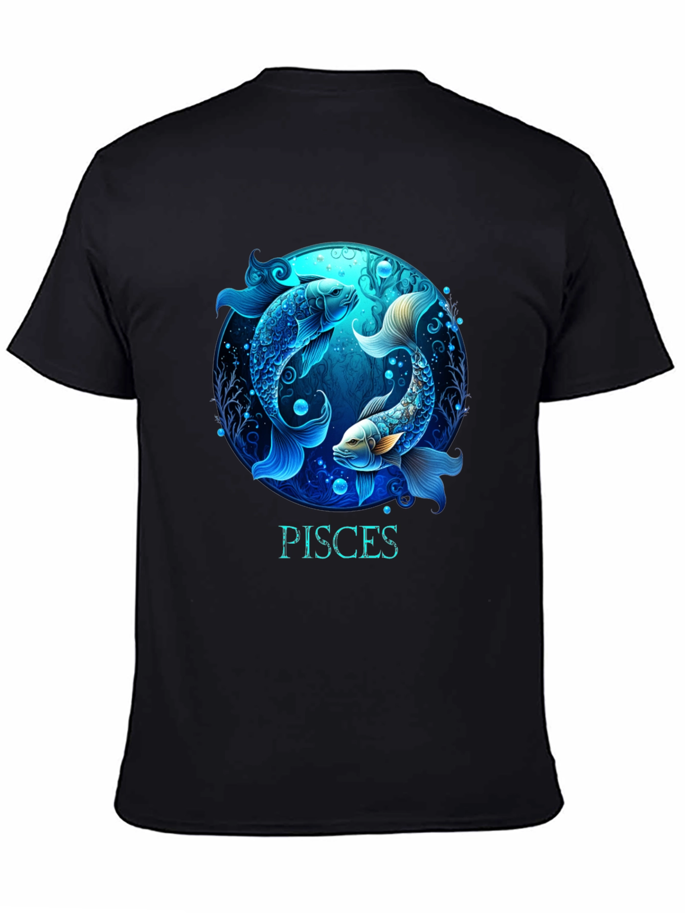 Pisces Zodiac Graphic T-Shirt