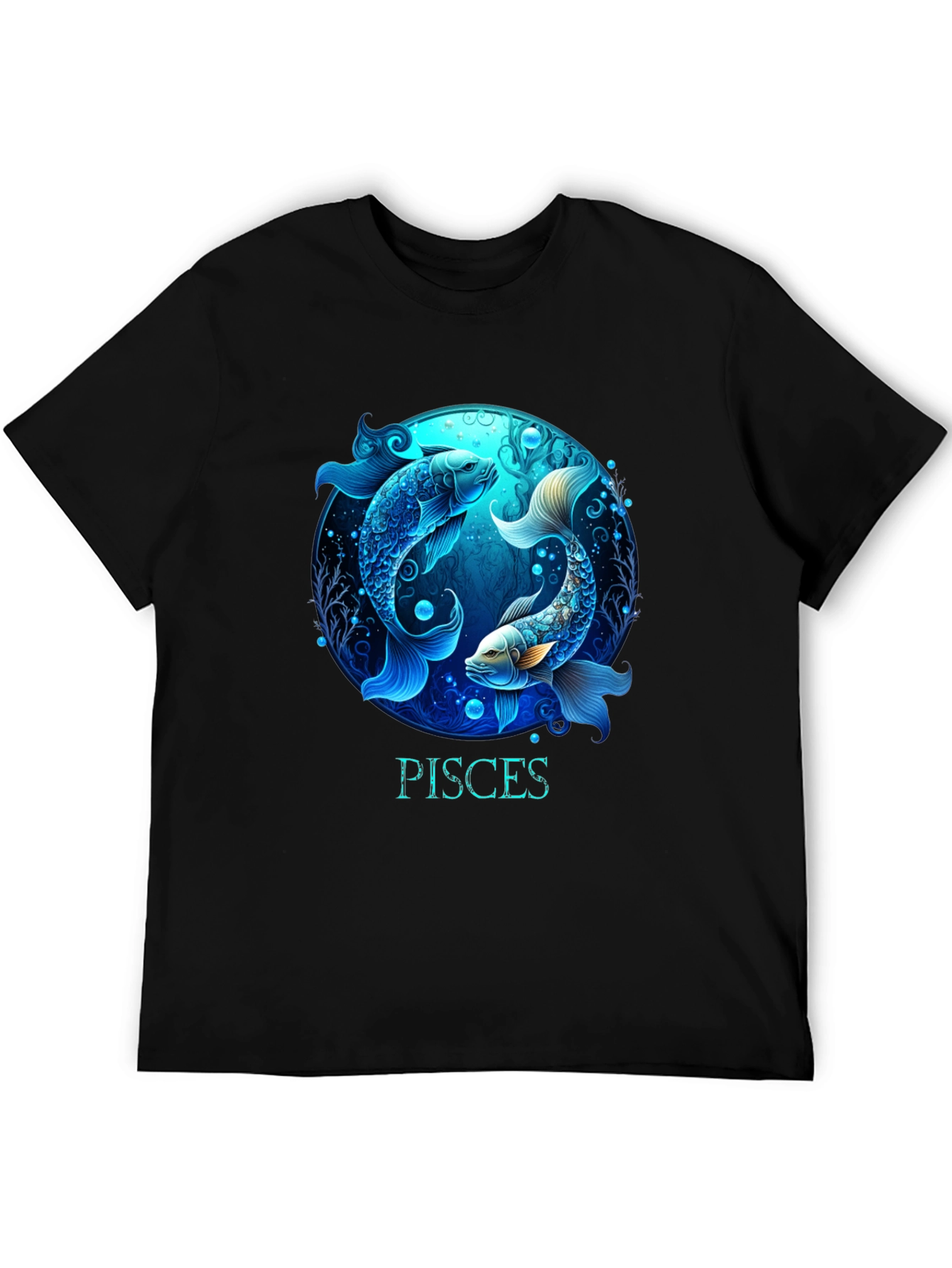 Pisces Zodiac Graphic T-Shirt
