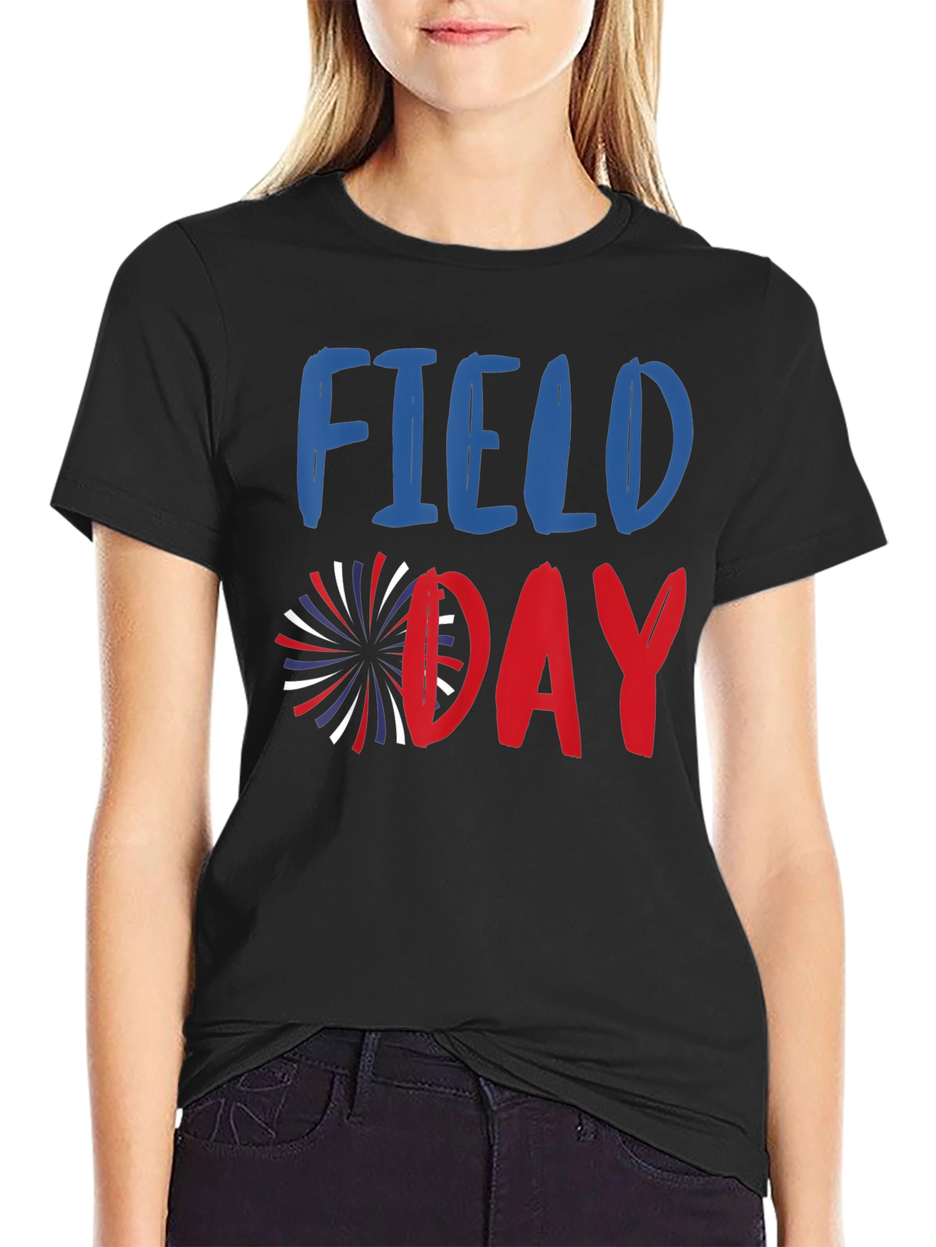 Field Day Graphic Tee - Patriotic Celebration Shirt