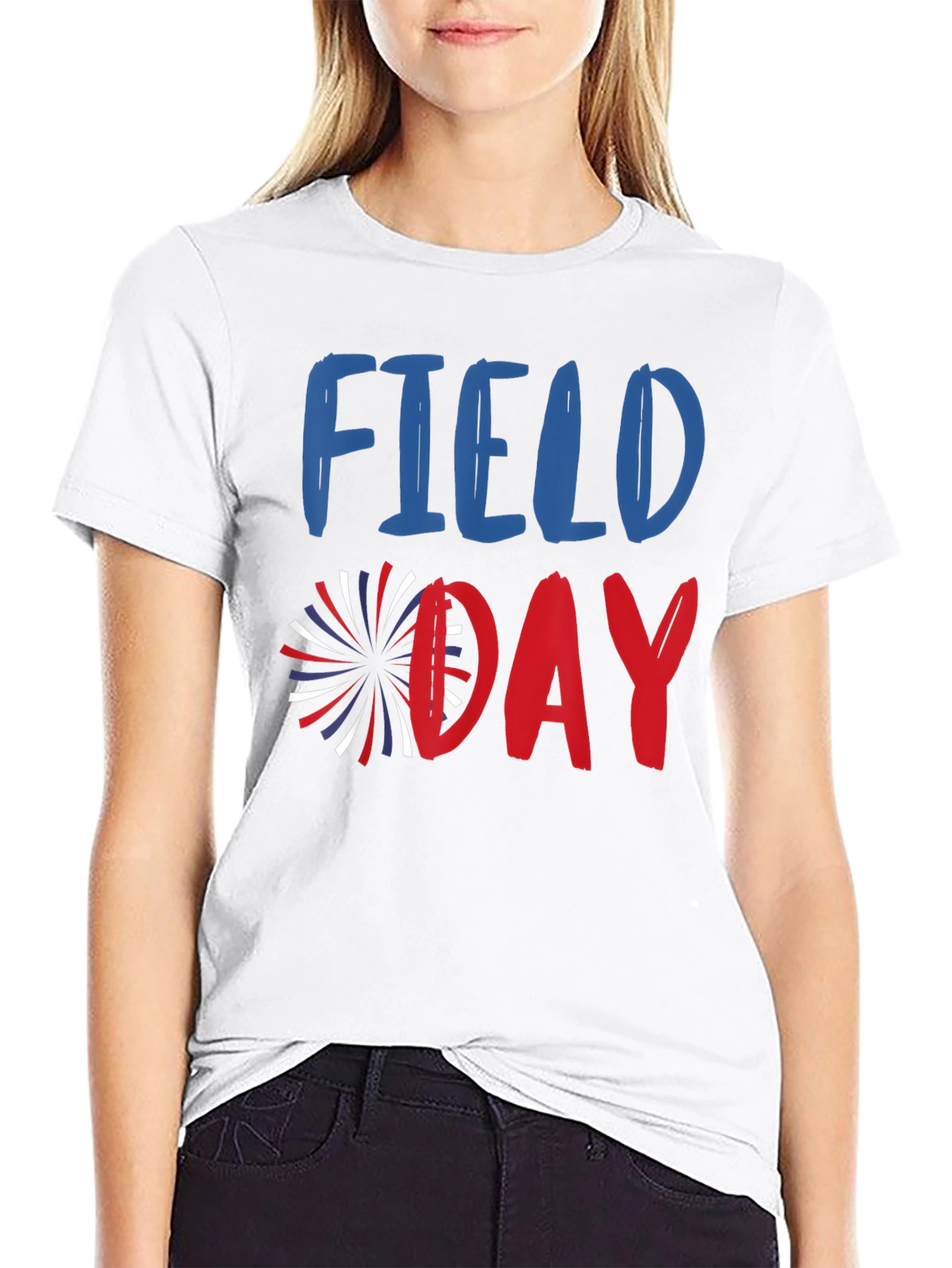 Field Day Graphic Tee - Patriotic Celebration Shirt