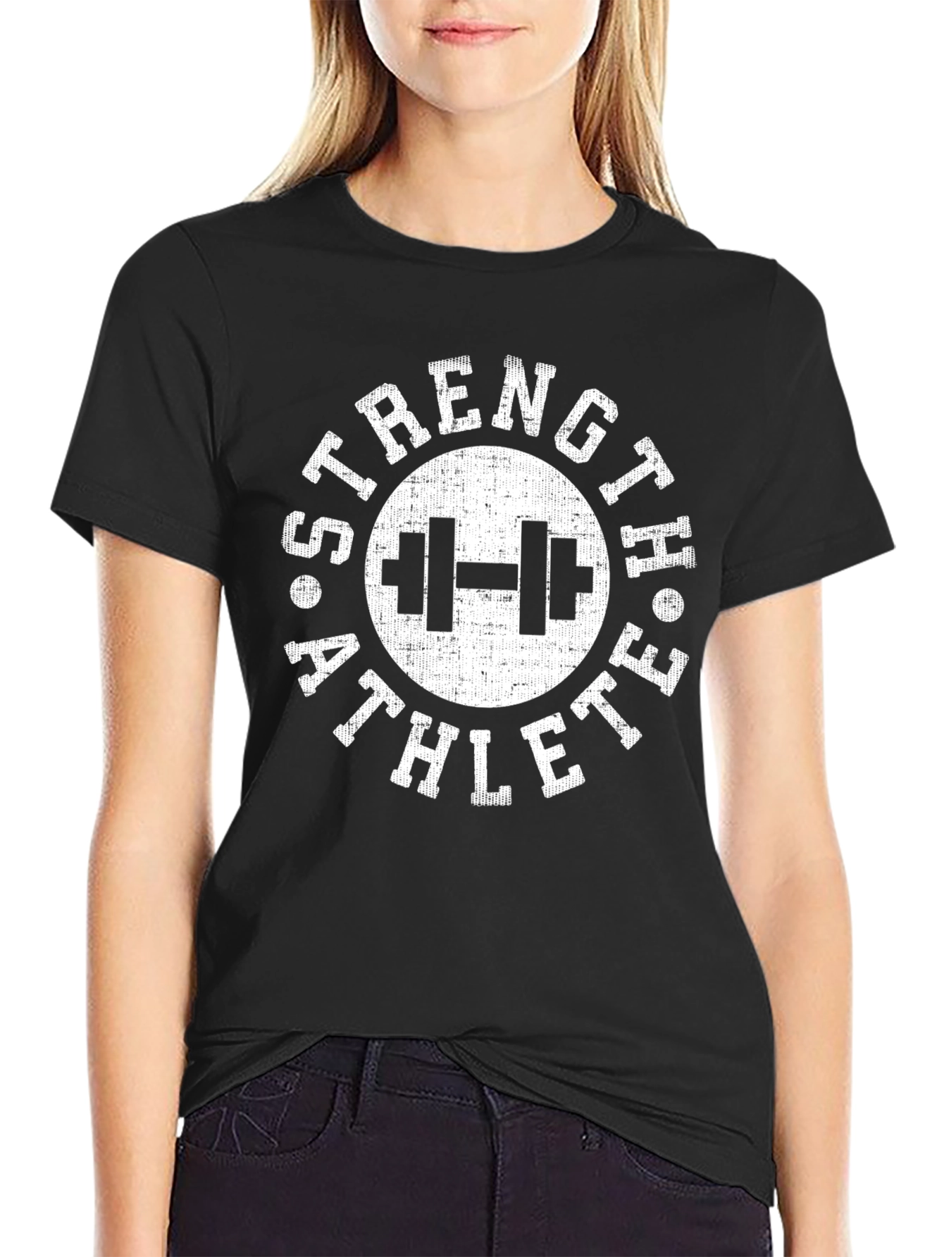 Strength Athlete Graphic Tee - Black