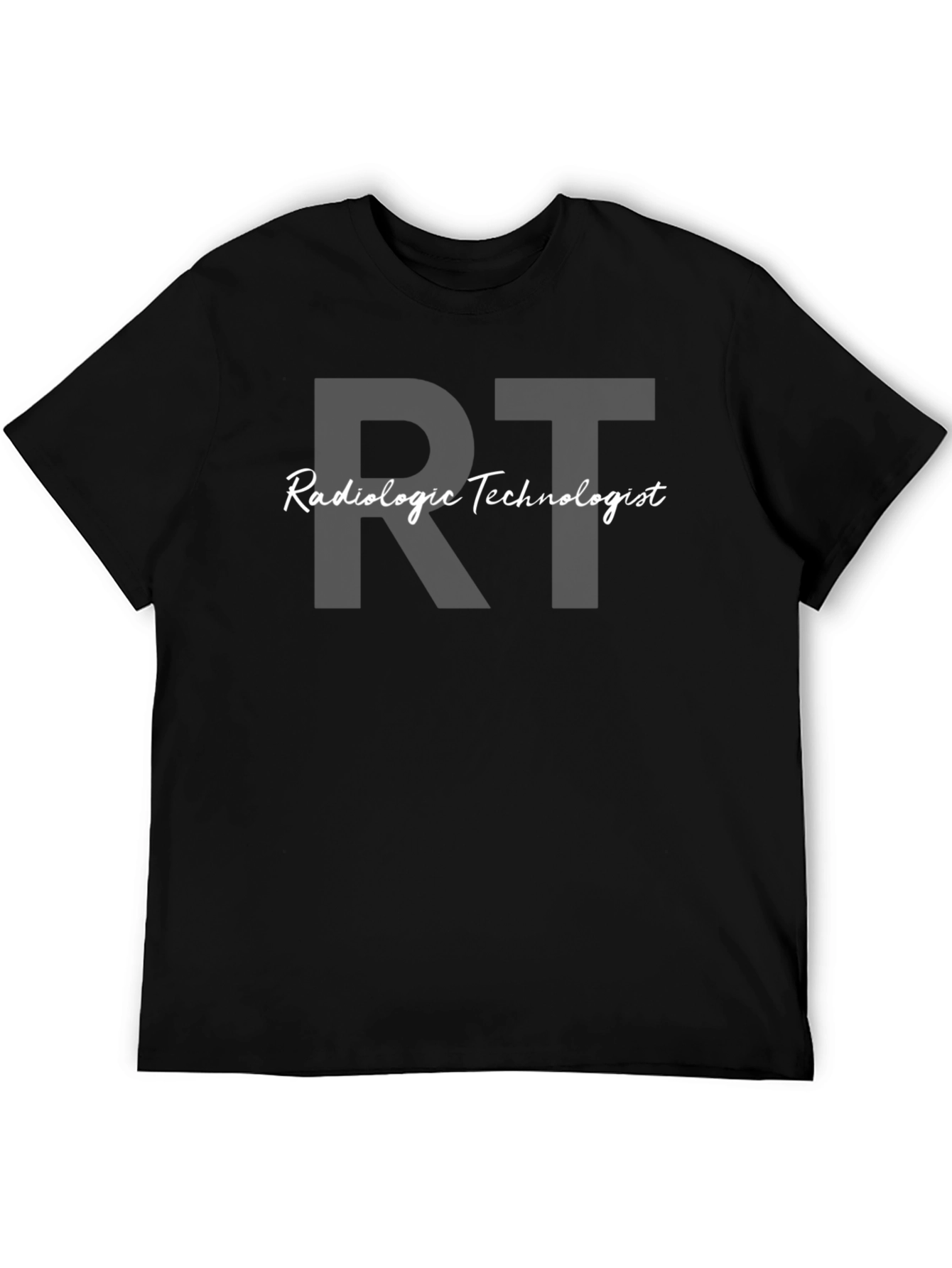 Radiologic Technologist T-Shirt - Black Cotton Blend
